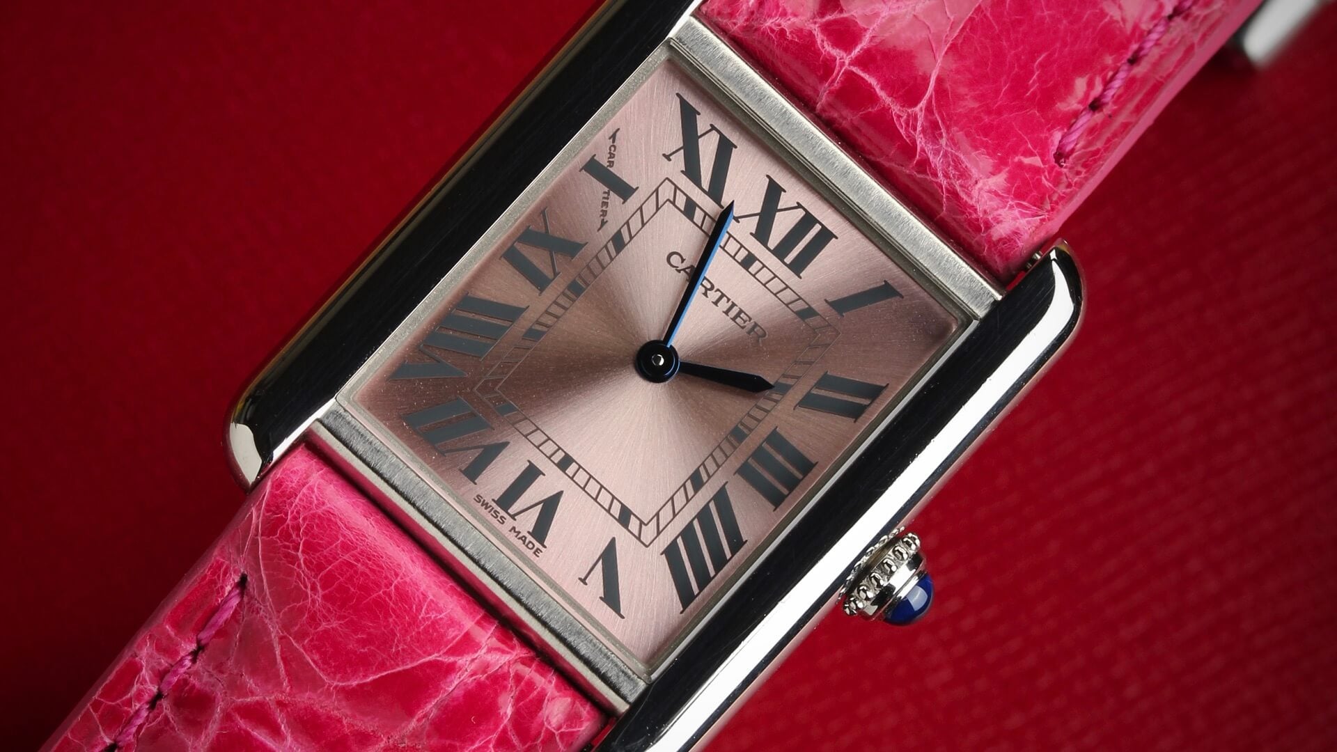 Cartier Tank Solo 3170 'Lady Pink' – WATCHWORKS