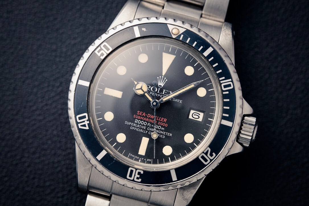 Rolex Double Red Sea-Dweller MK4 Transitional B&P