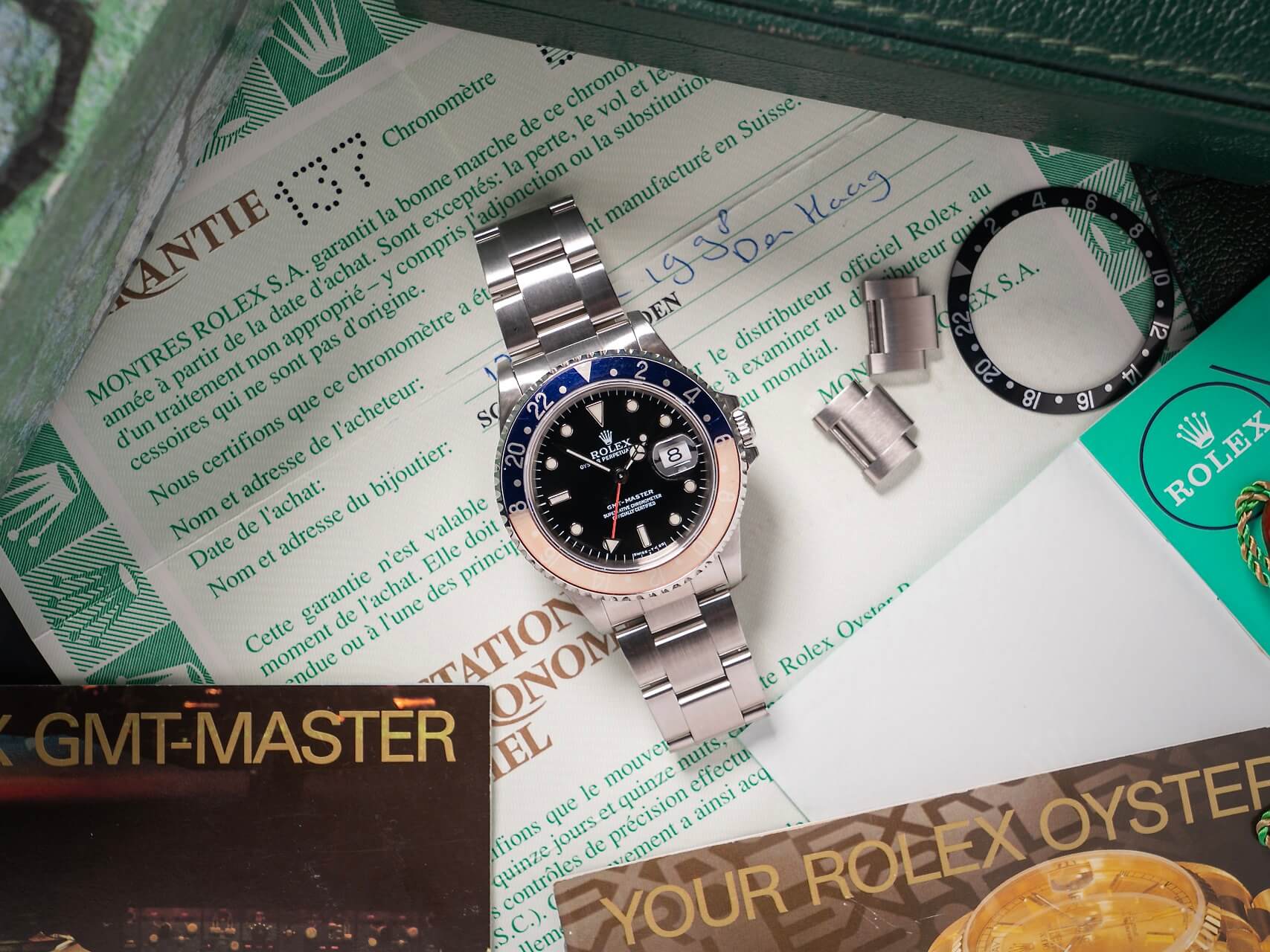 Rolex GMT-Master 16700 B&P