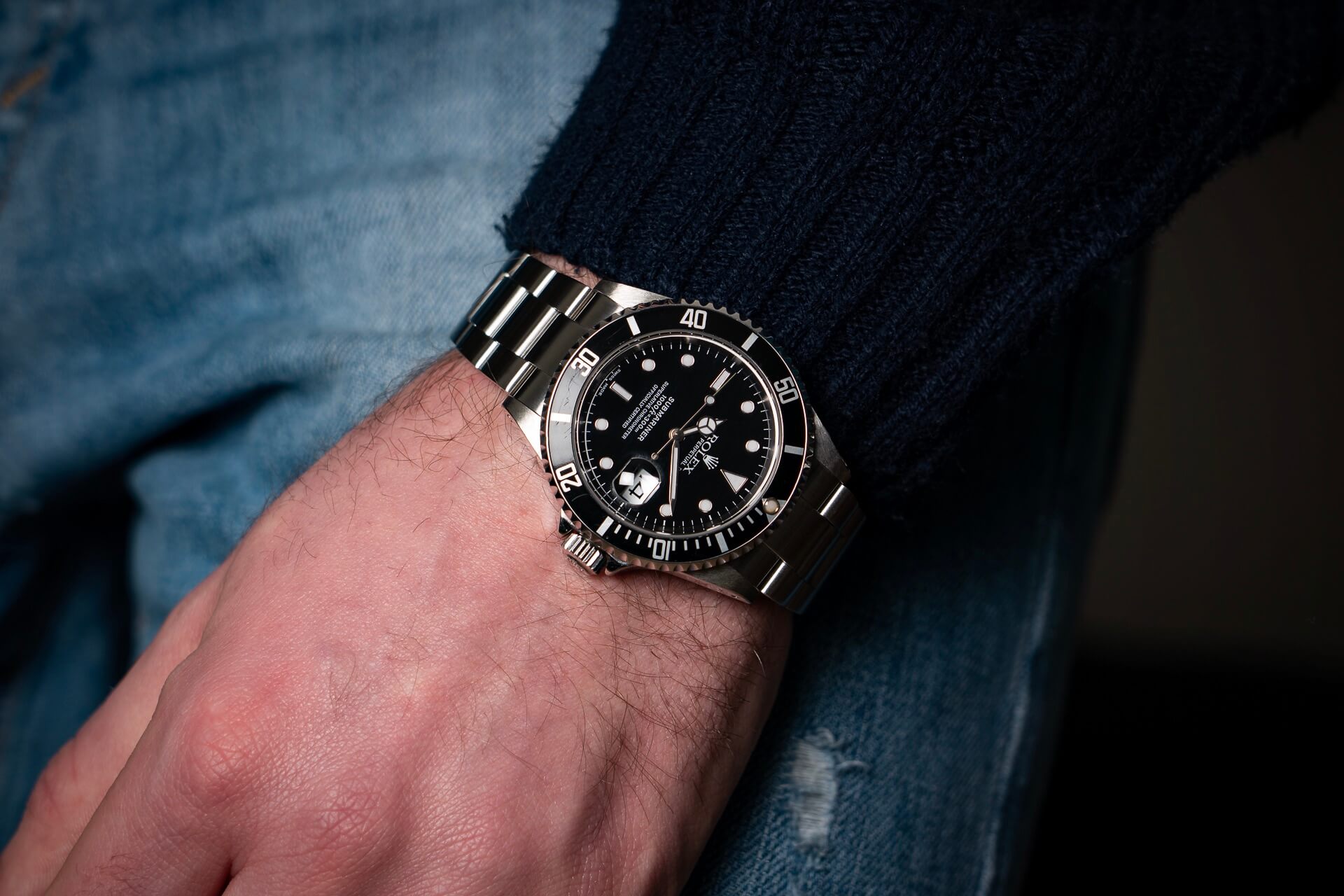 Rolex 16610 Submariner Pinholes/SEL
