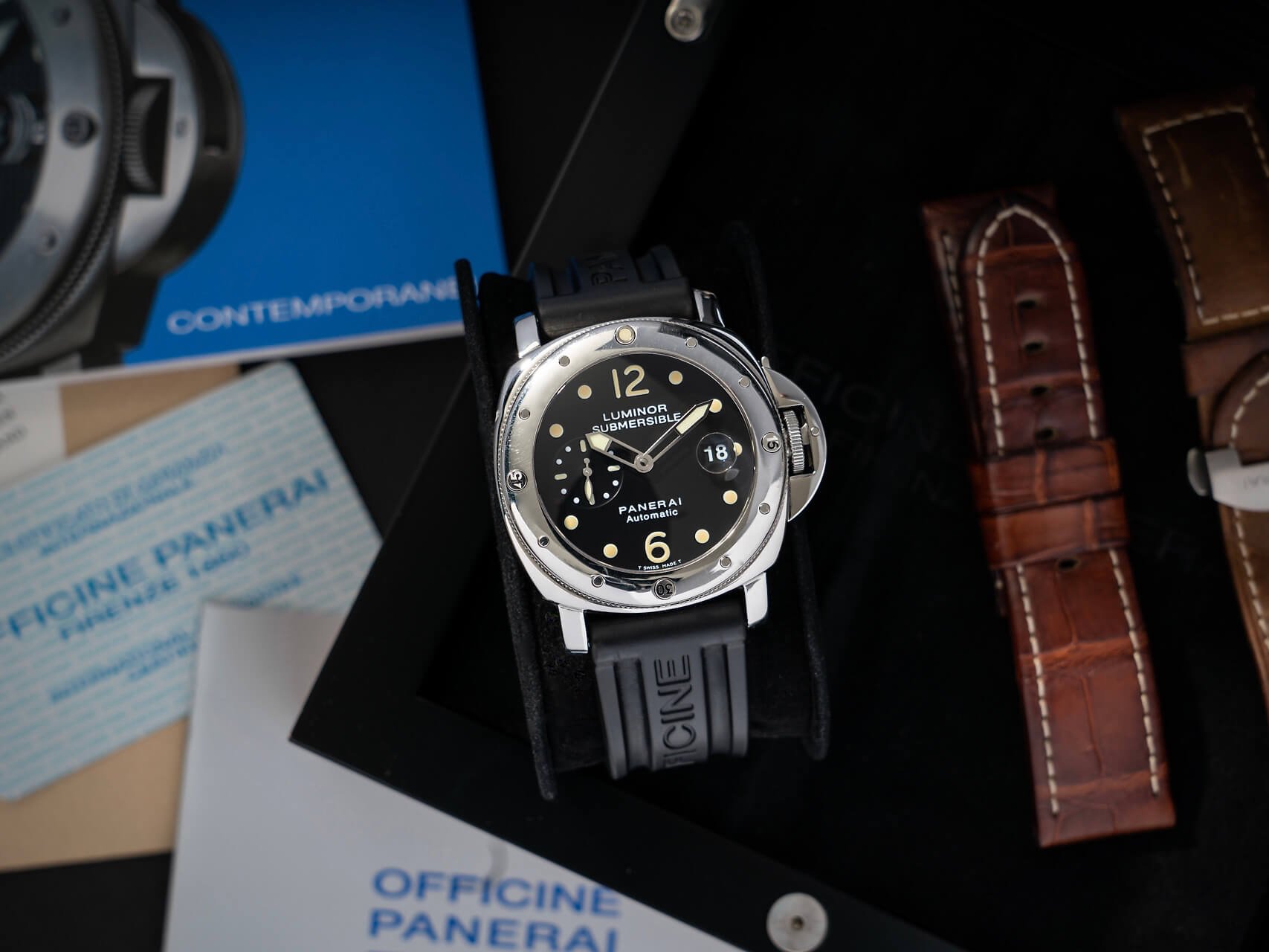 Panerai Luminor Submersible 'Tritium' OP6506 B&P
