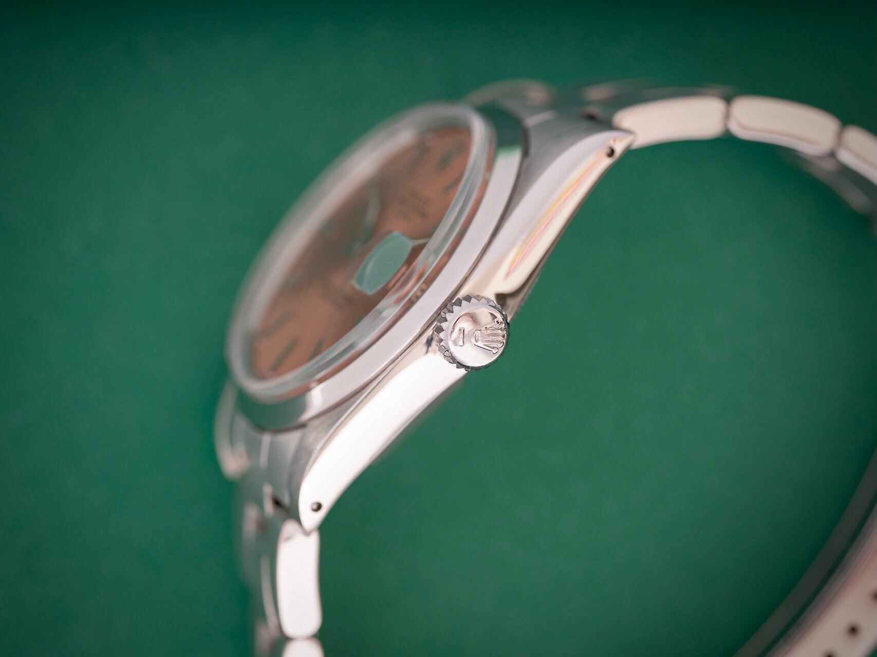 Rolex Oyster Perpetual Date 'Salmon dial'