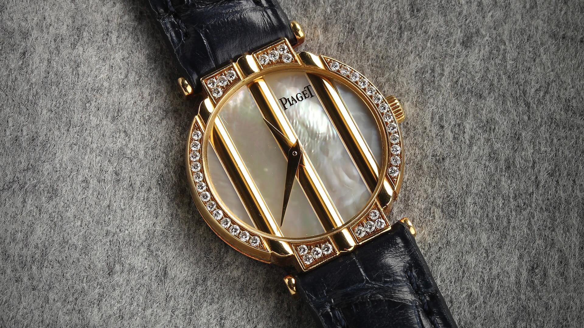 Piaget Polo Ref. 8673 MOP Dial, Diamond-set