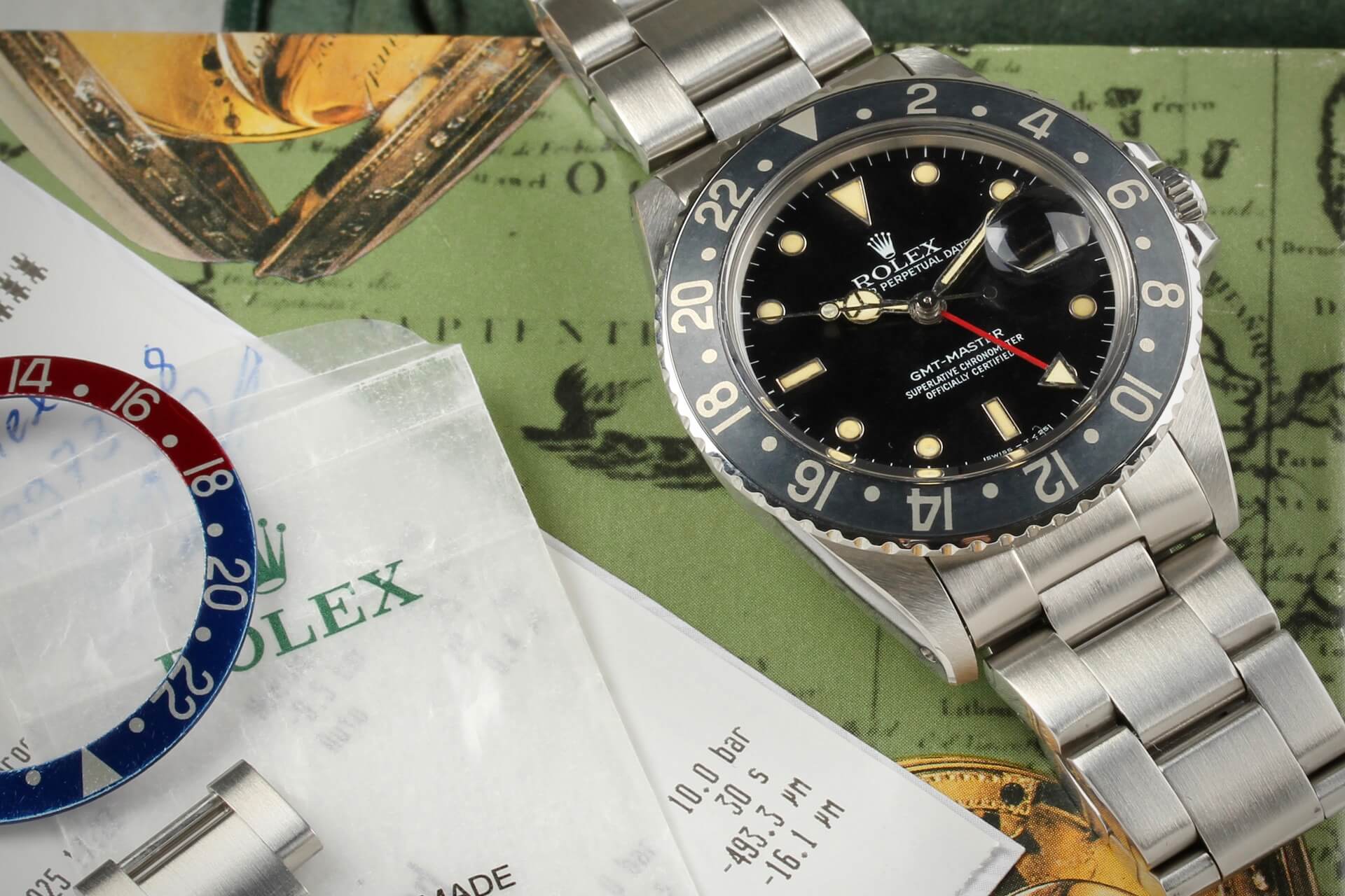 Rolex GMT-Master Pepsi 16750 'Transitional'