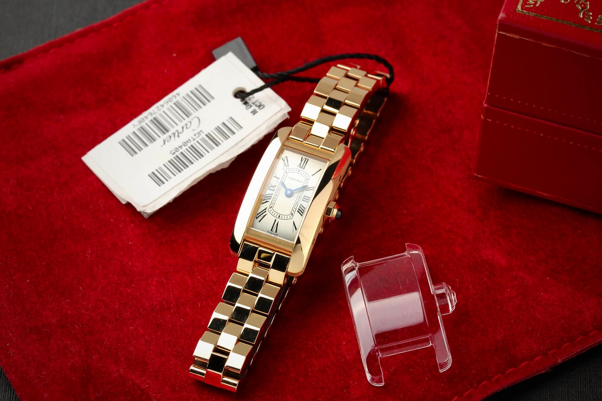 Cartier Tank Américaine Mini CRWGTA0405