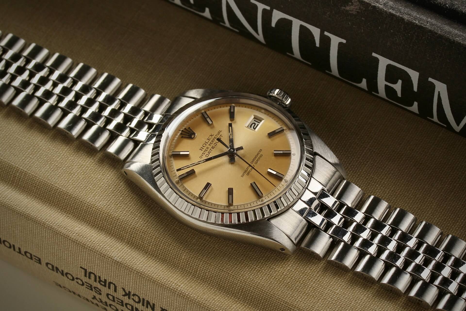 Rolex Datejust 1603 'Honey Caramel' Tropical Dial