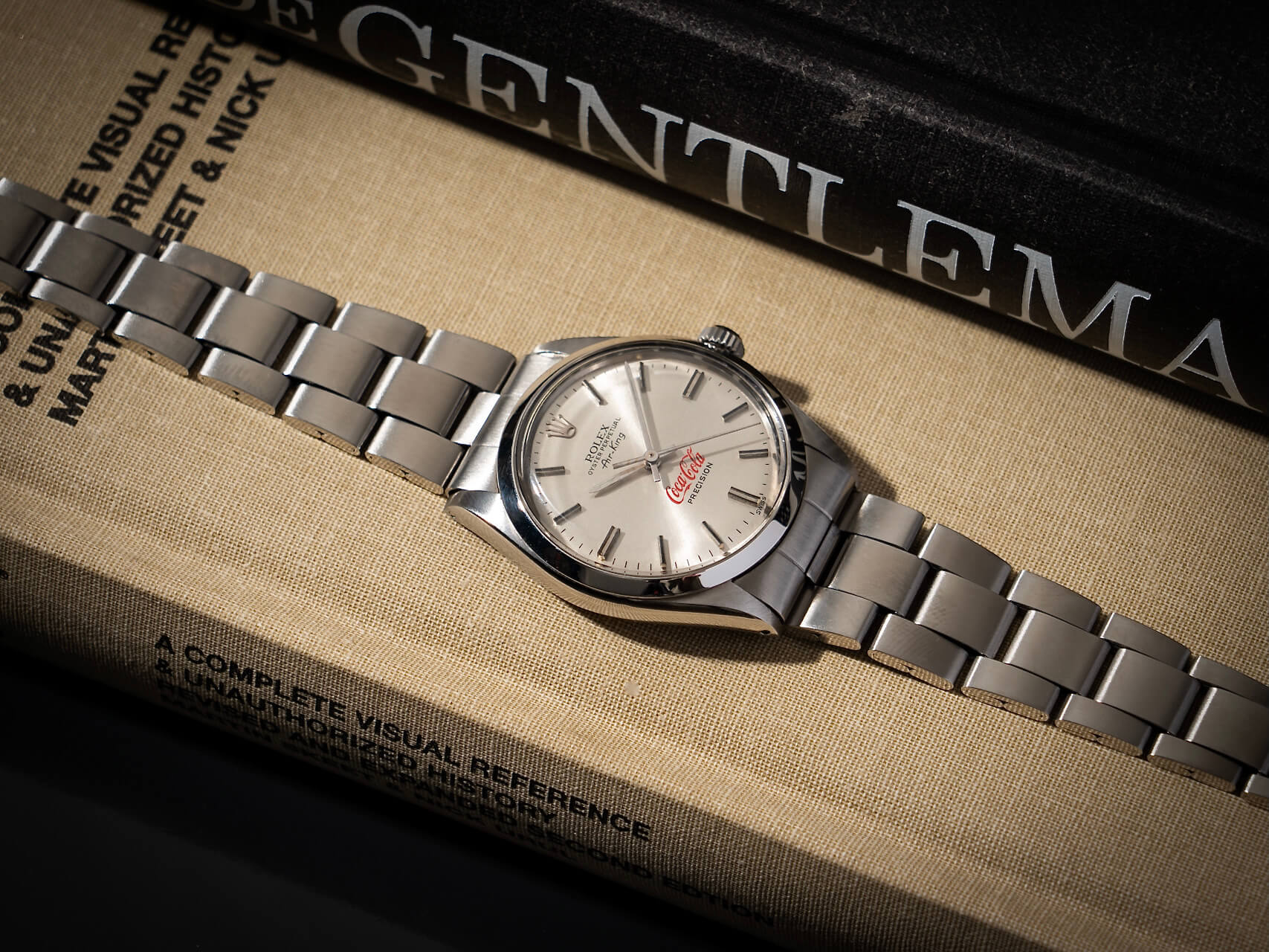 Rolex Air-King reference 5500 'Coca Cola'