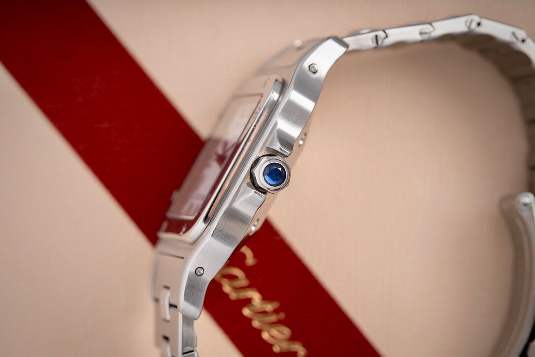 Cartier Santos Carée 2960 ‘Godron’