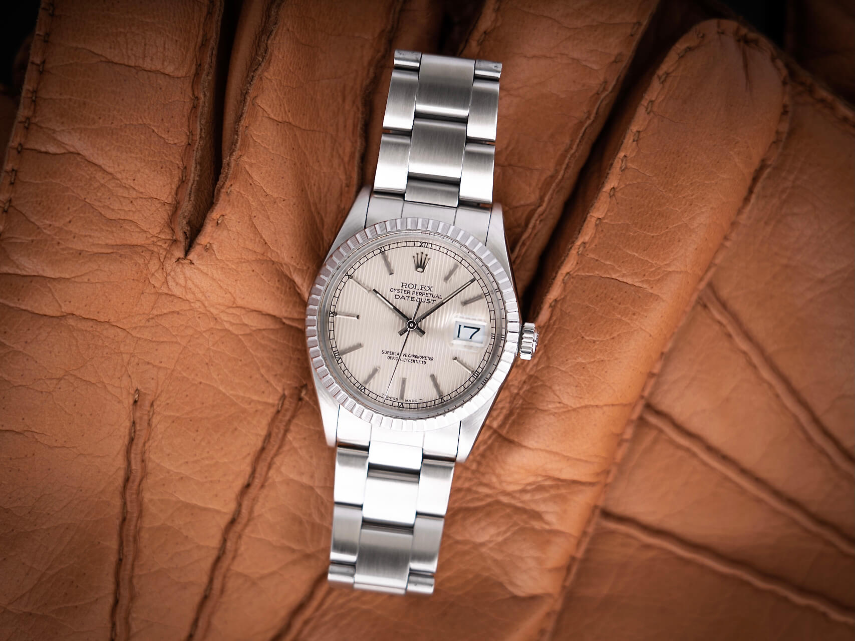 Rolex Datejust 16030 'Tapestry Dial'