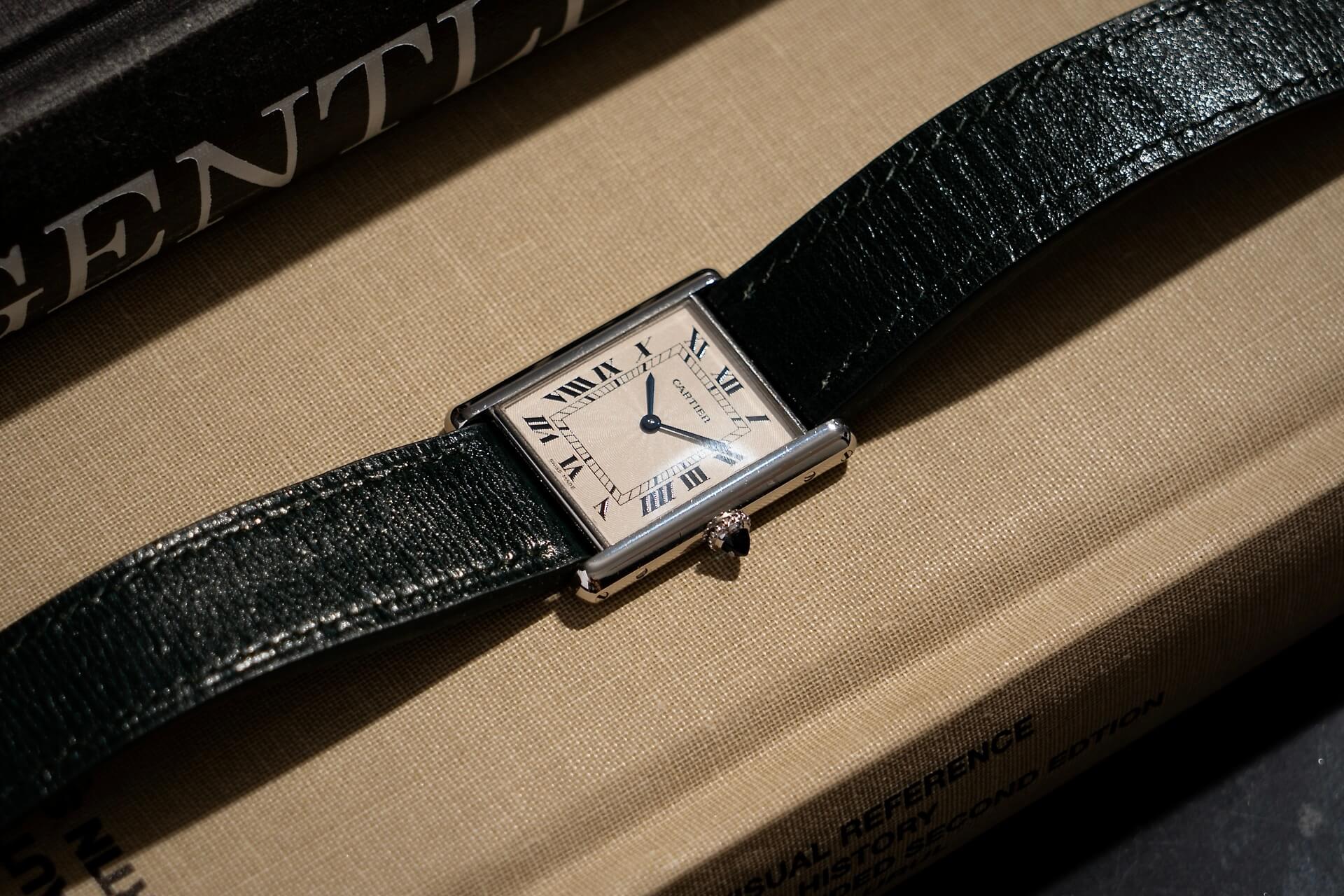Cartier Tank Louis Cartier Platine