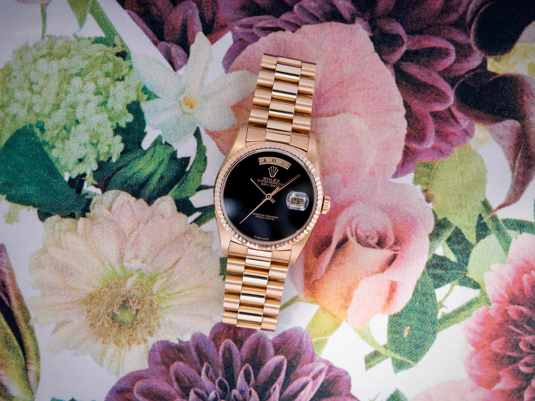 Rolex Day-Date 18038 'Onyx'