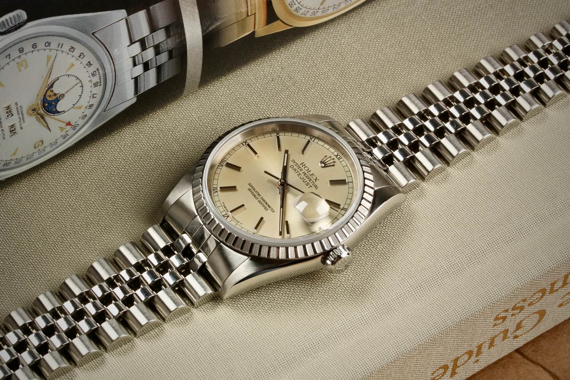 Rolex Datejust 16220 'Lemon Dial'