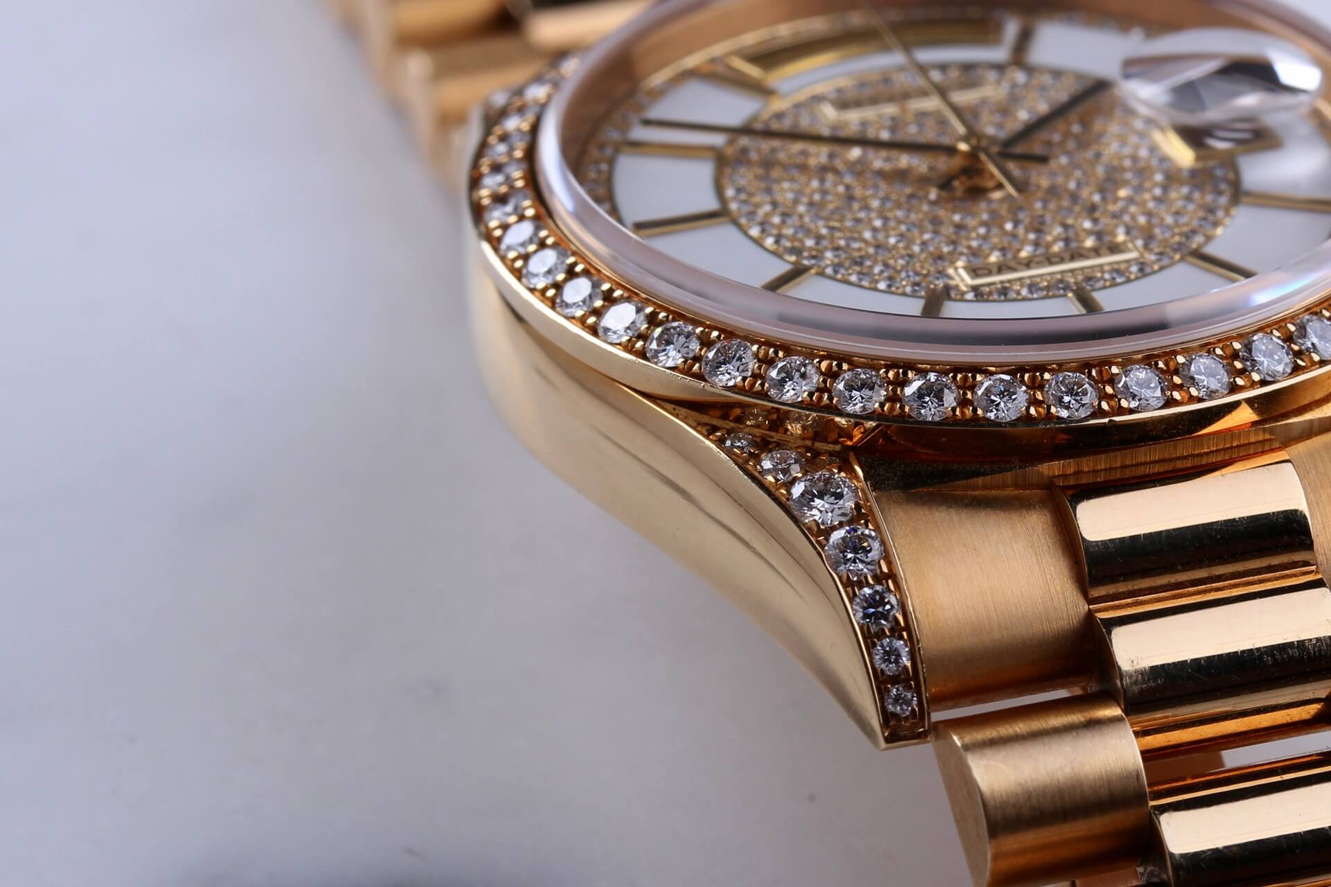 Rolex Day-Date 18388 Enamel Carousel Dial
