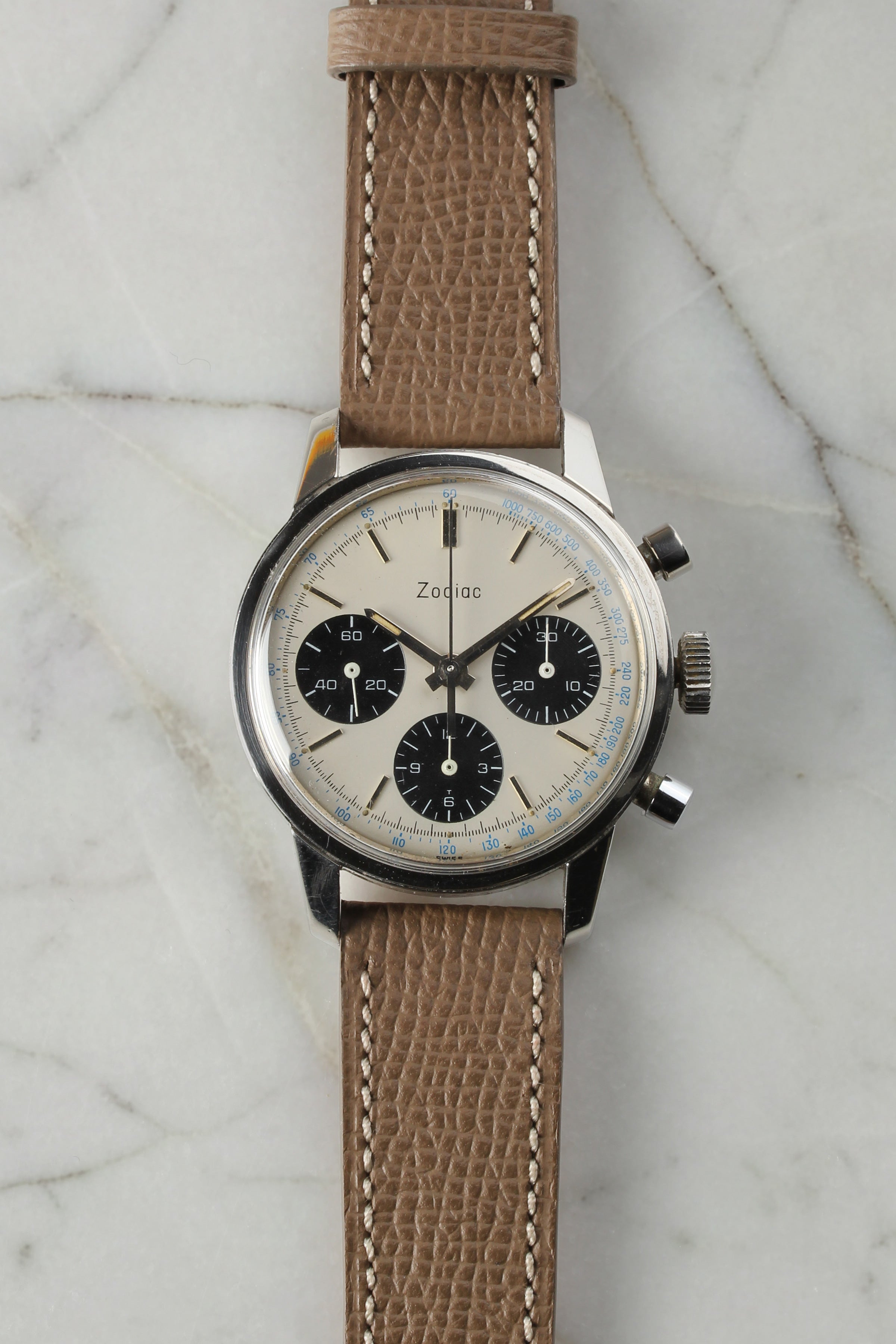 ジャウフレ Zodiac Chronograph, Valjoux 72 – WATCHWORKS