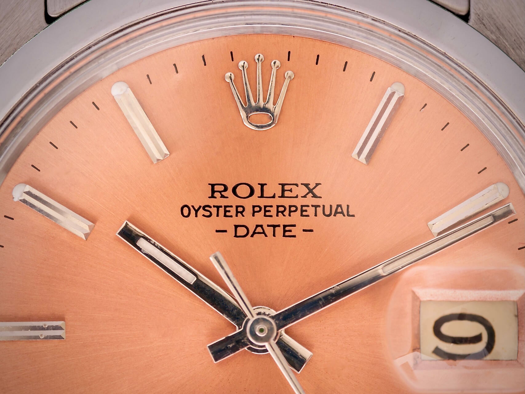 Rolex Oyster Perpetual Date 'Salmon dial'