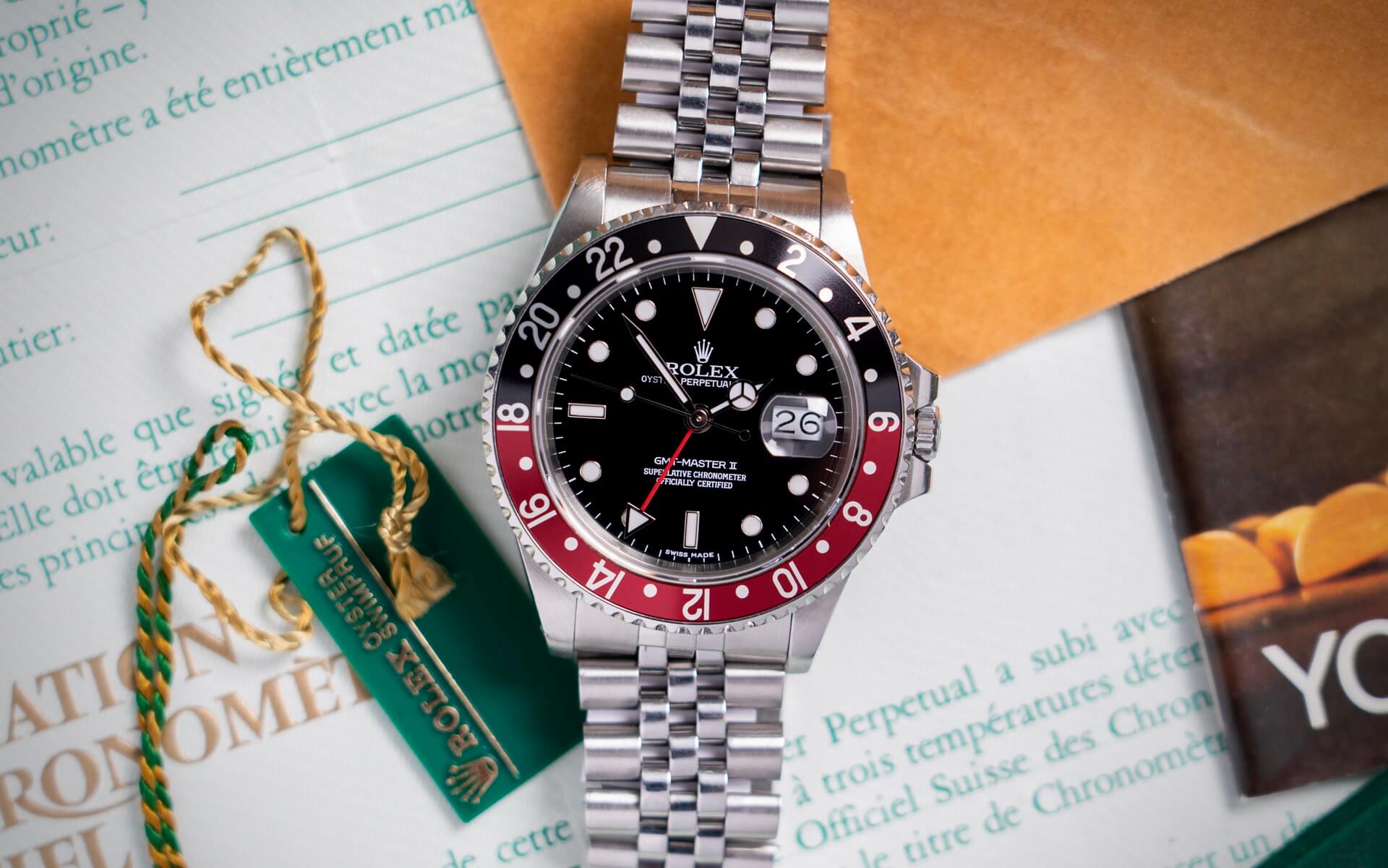 Rolex GMT-Master II 16760 'Fat Lady' B&P