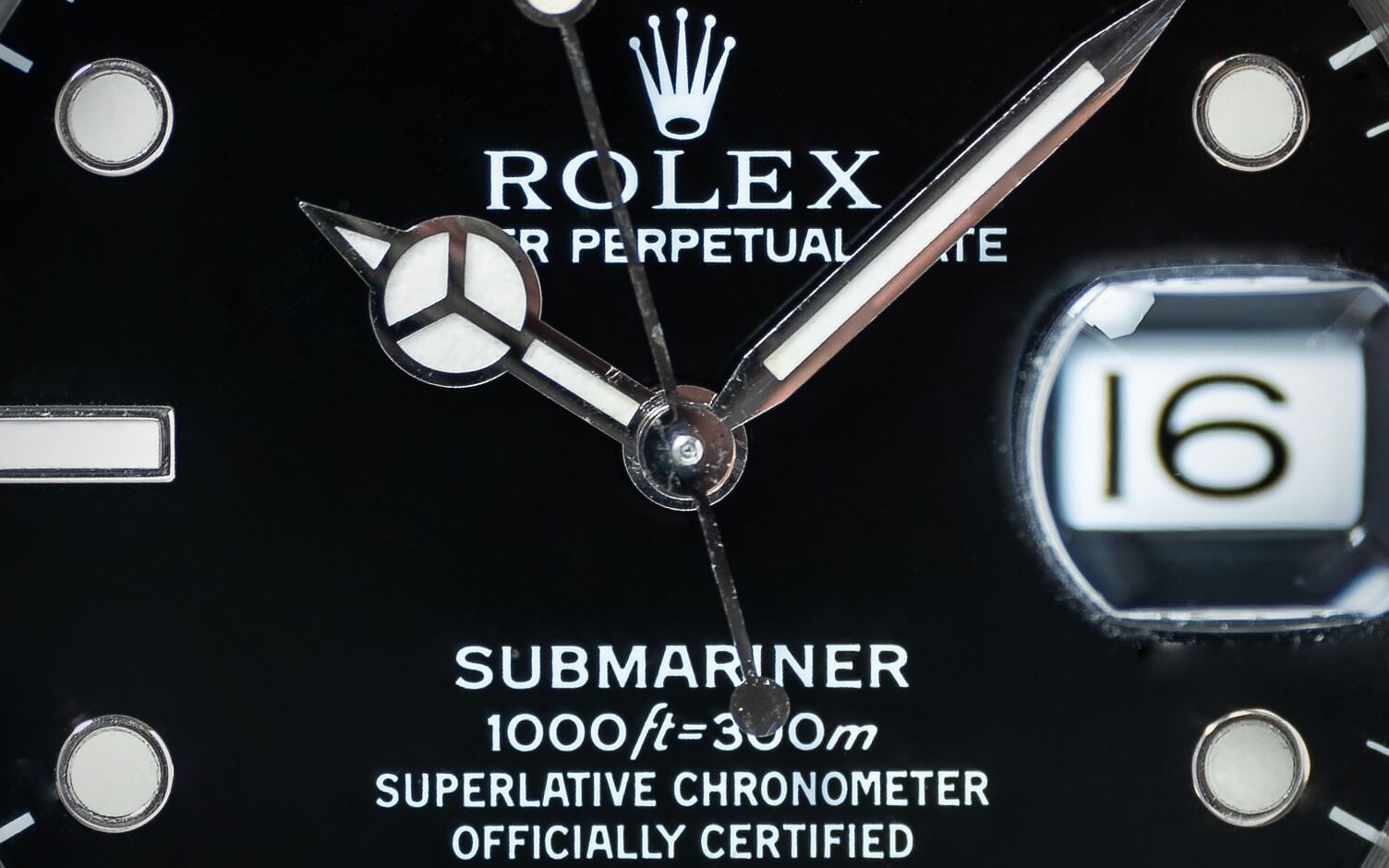 ROLEX SUBMARINER 16610 B&P