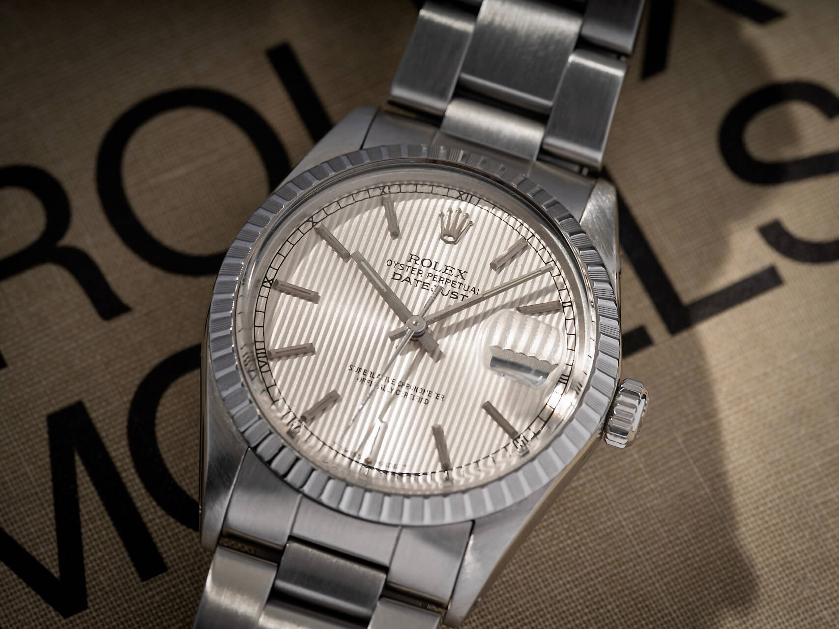 Rolex Datejust 16030 'Tapestry Dial'
