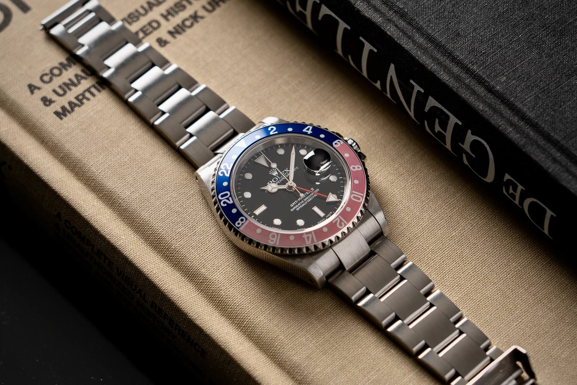 Rolex GMT-Master 16710 'Pinhole Case' B&P