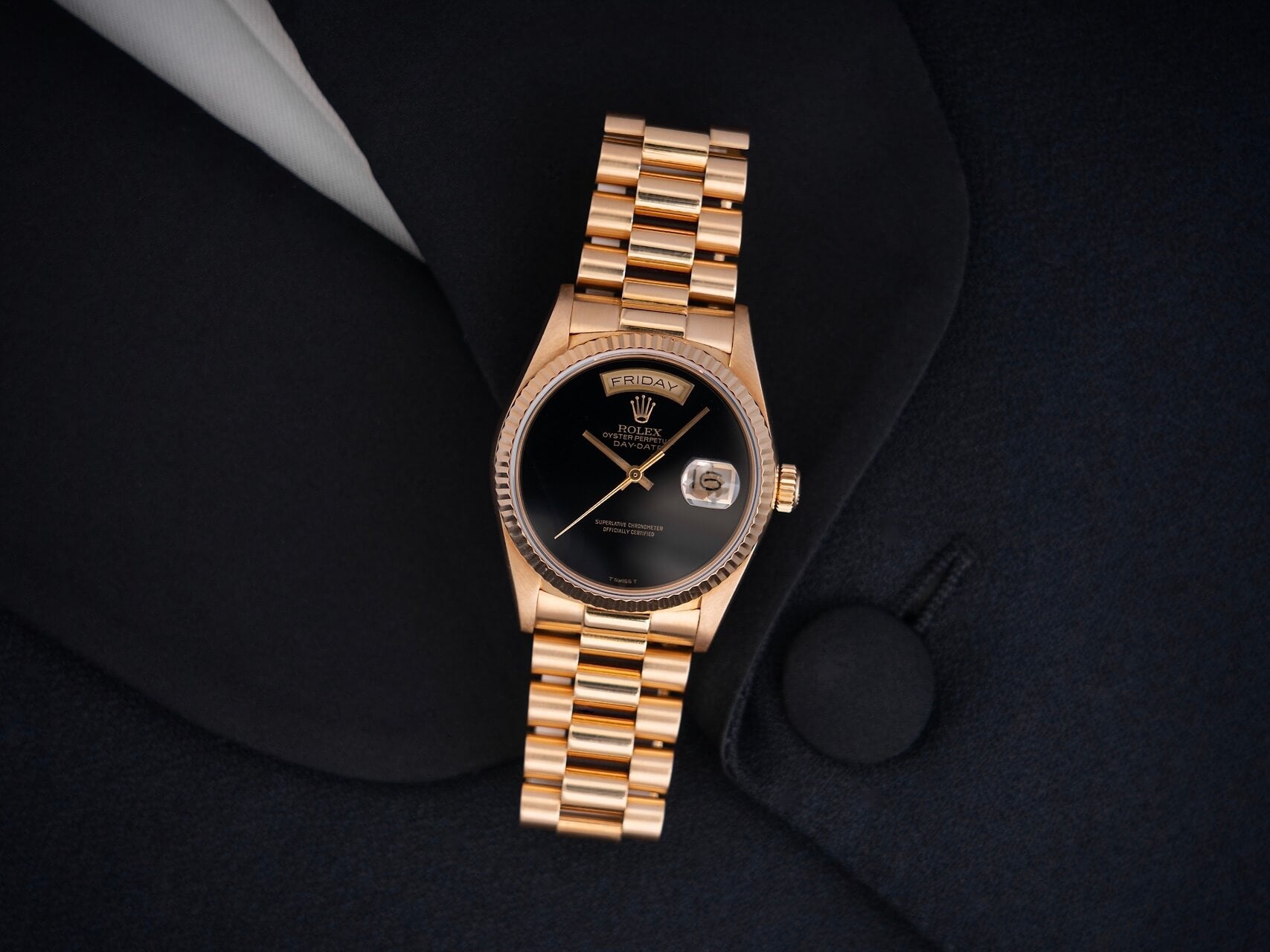 Rolex Day-Date 18038 'Onyx'