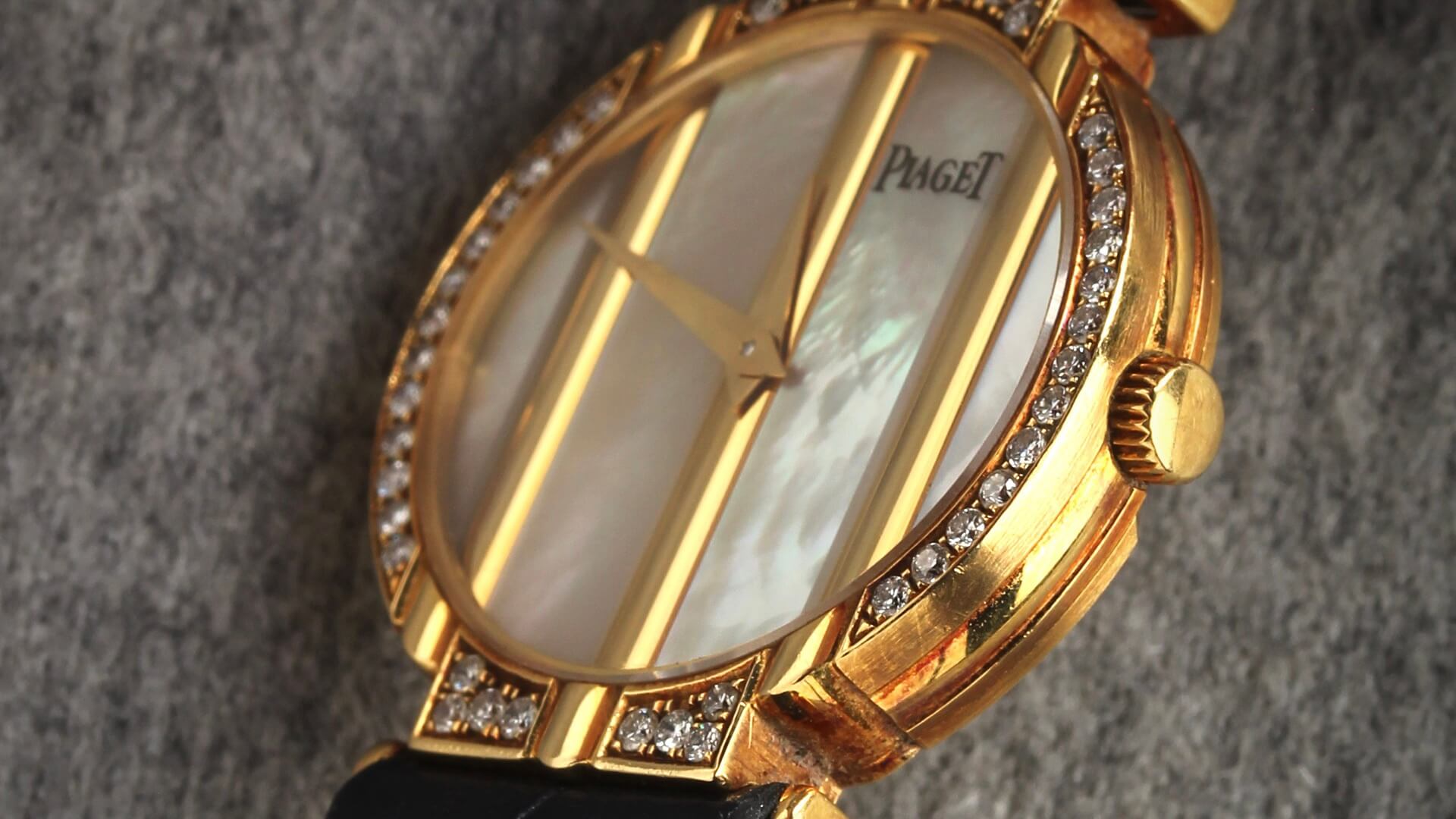 Piaget Polo Ref. 8673 MOP Dial, Diamond-set