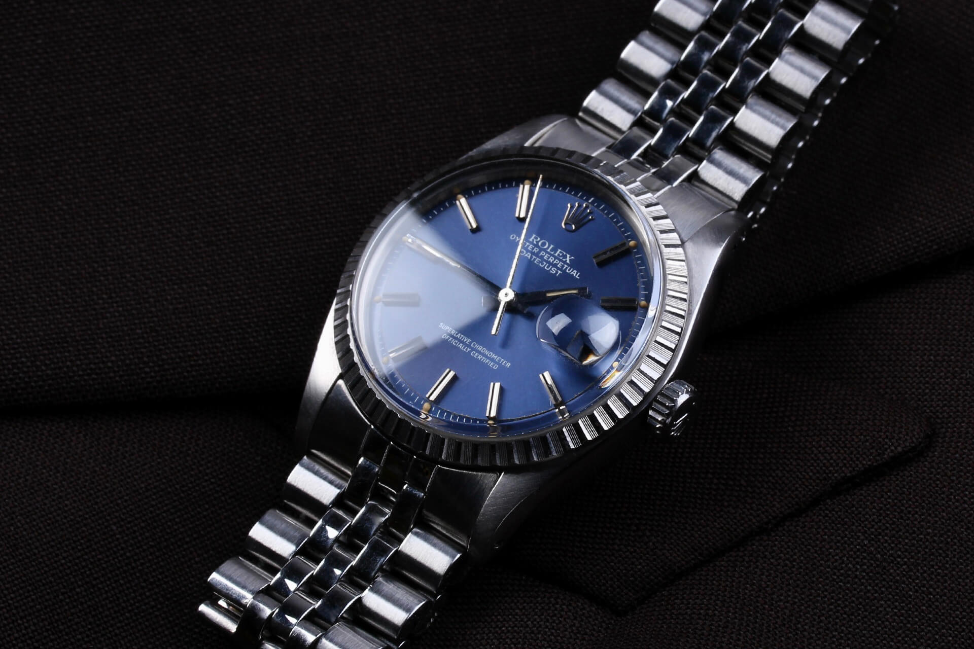 Rolex Datejust 1603 'Matte Blue'