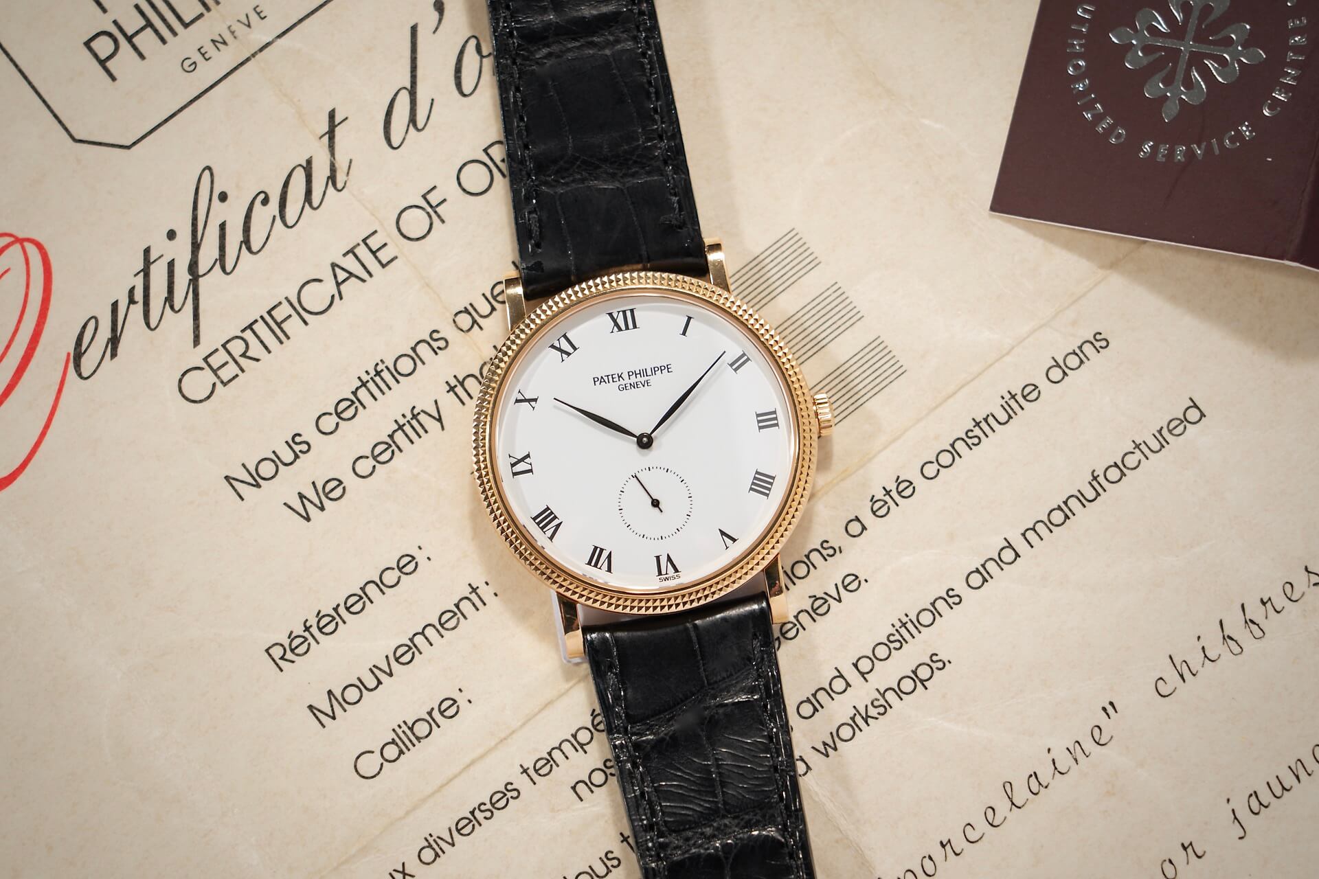 Patek Philippe Calatrava 3919 B&P