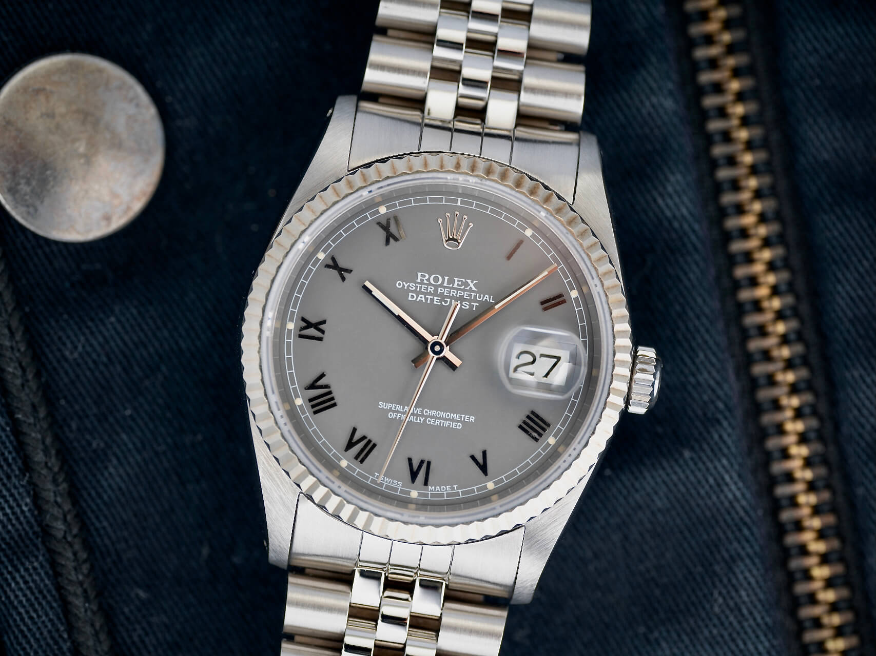 Rolex Datejust 16234 'Lava Grey'