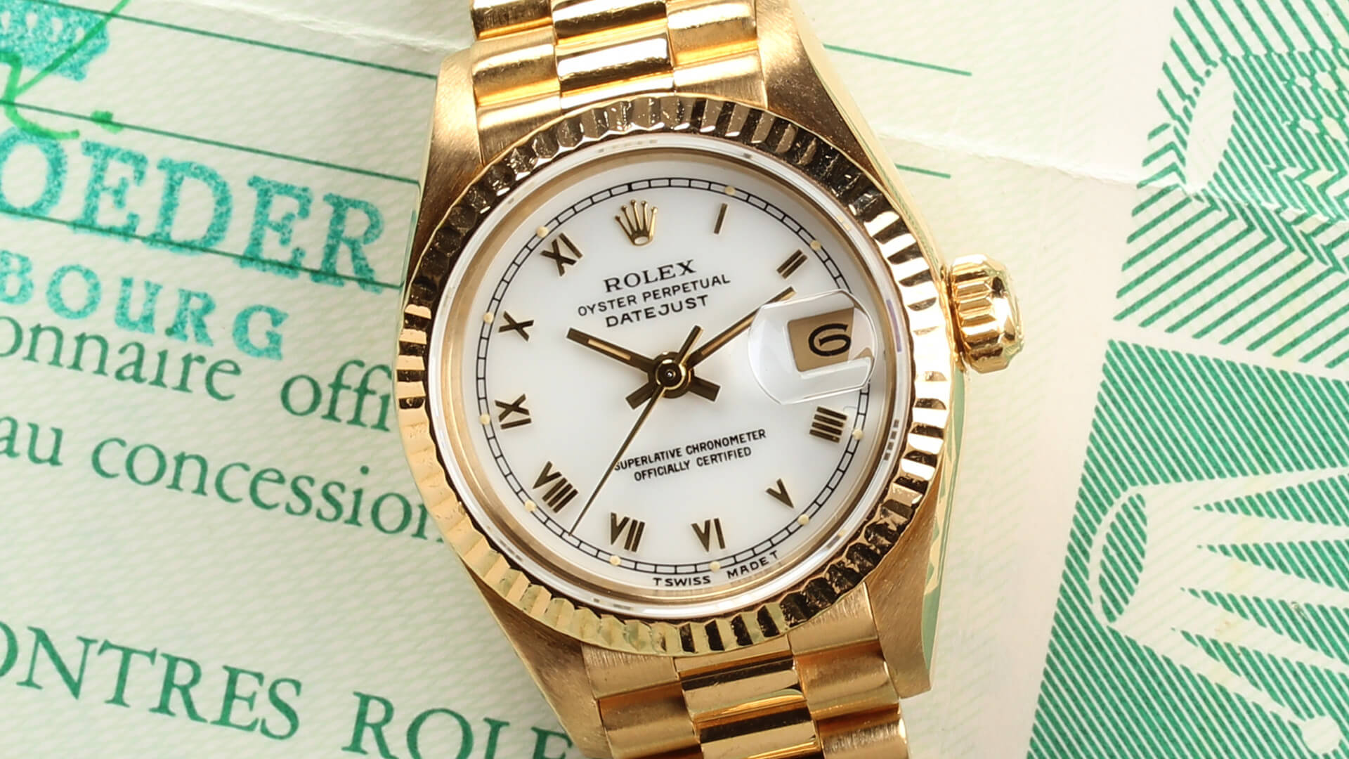 Rolex Lady Datejust 69178 B&P