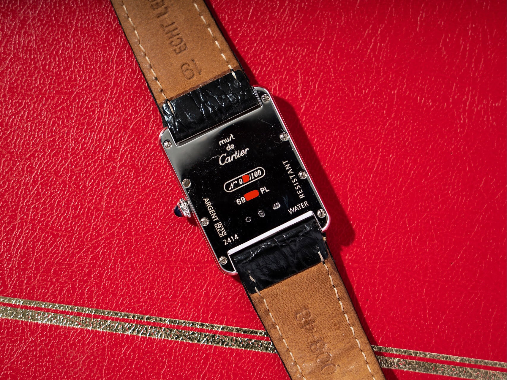 Must de Cartier Tank 'Amsterdam Boutique Edition'
