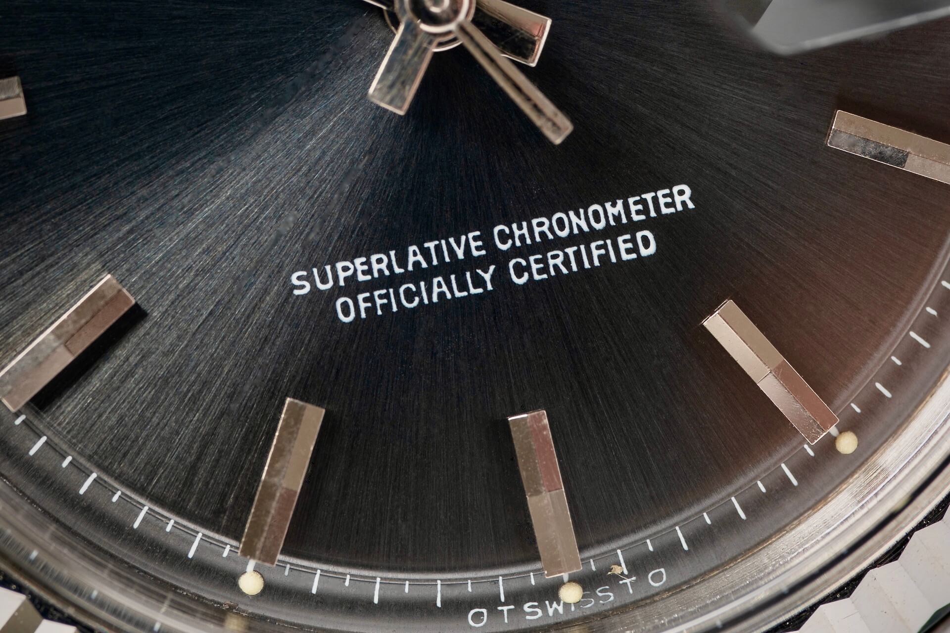 Rolex Datejust 1601 ‘Petrol Dial’
