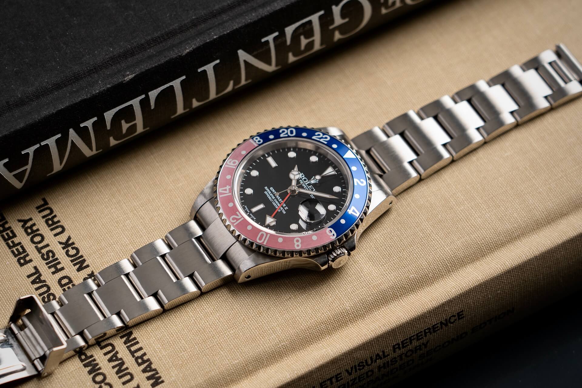 Rolex GMT-Master 16710 'Pinhole Case' B&P