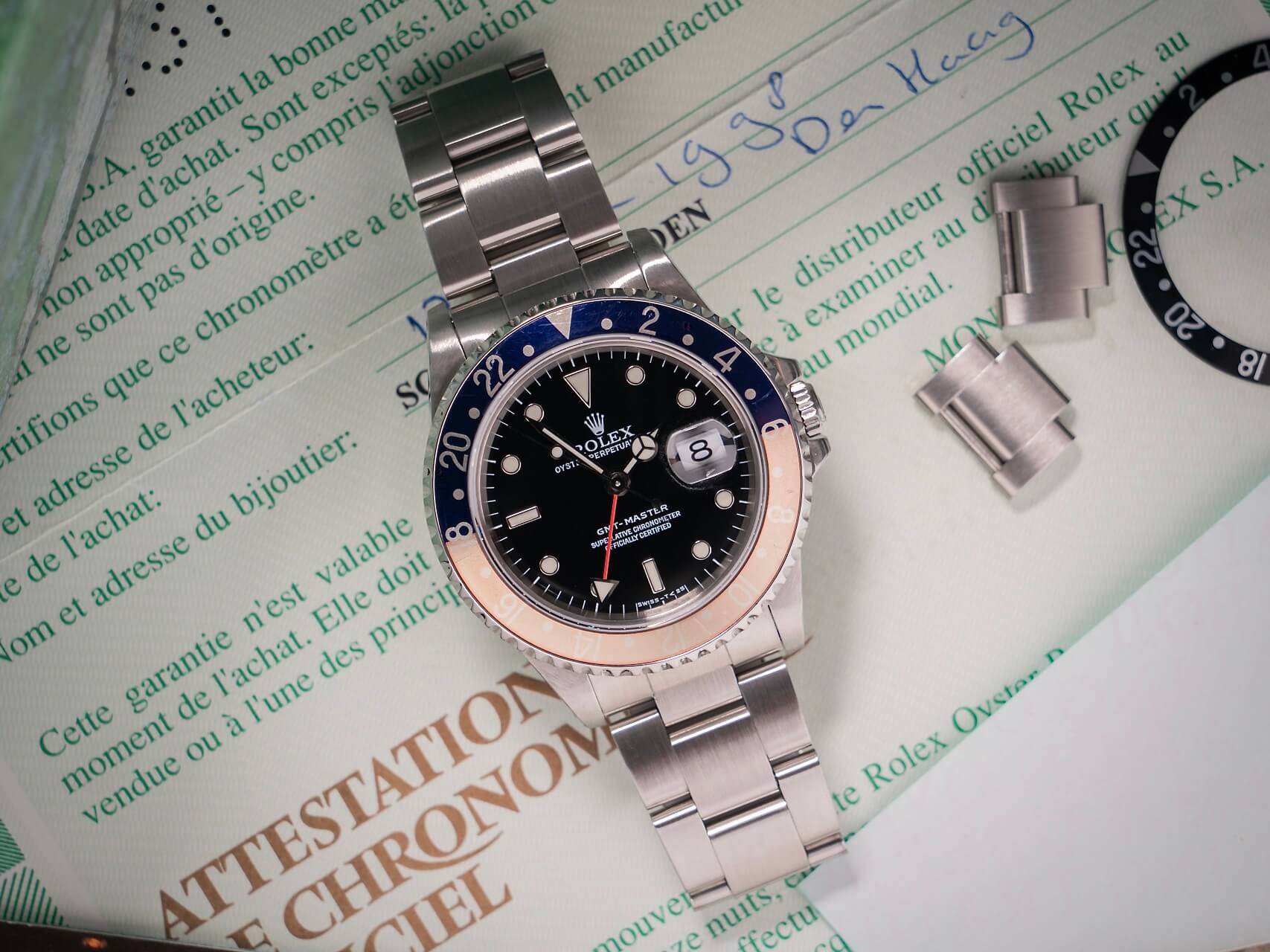 Rolex GMT-Master 16700 B&P