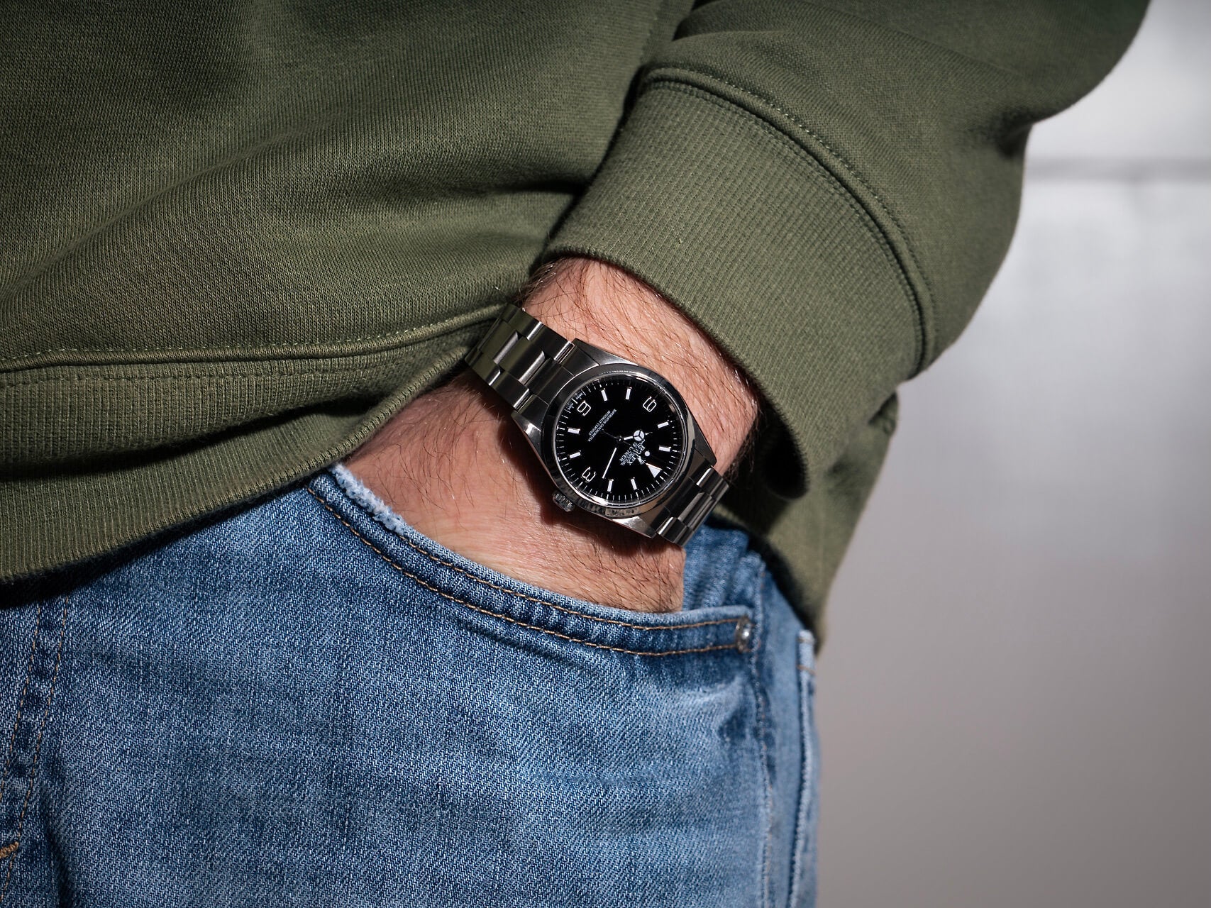 Rolex Explorer I reference 14270 B&P