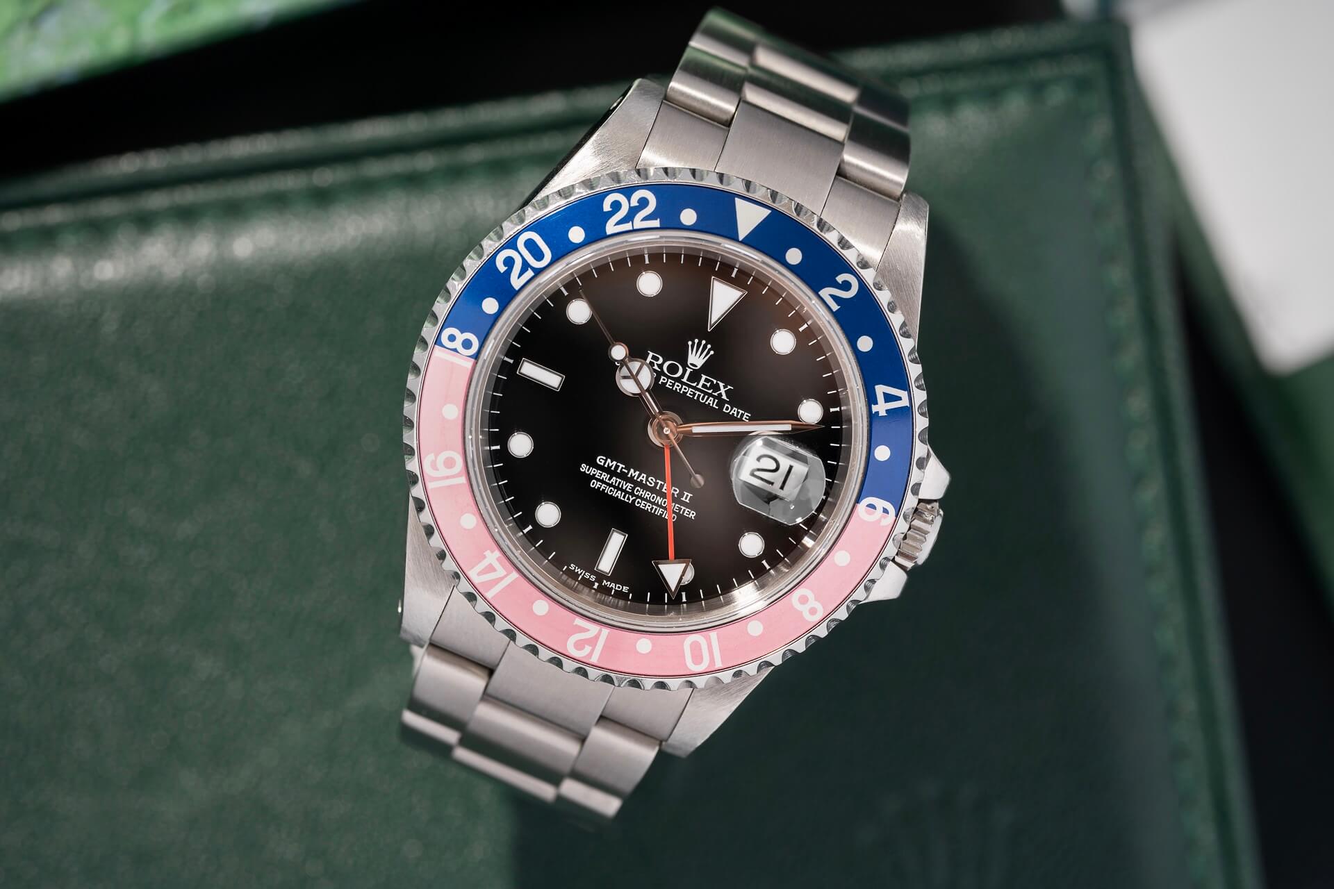 Rolex GMT-Master 16710 'Pinhole Case' B&P