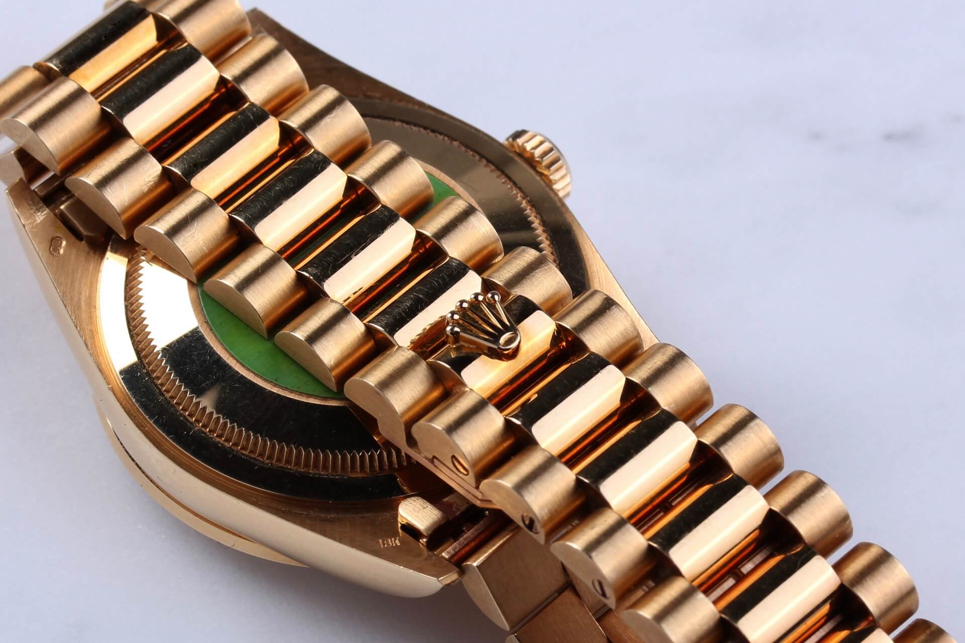 Rolex Day-Date 18388 Enamel Carousel Dial