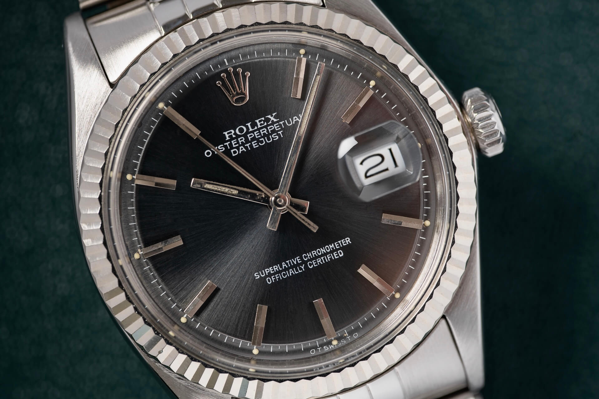 Rolex Datejust 1601 ‘Petrol Dial’