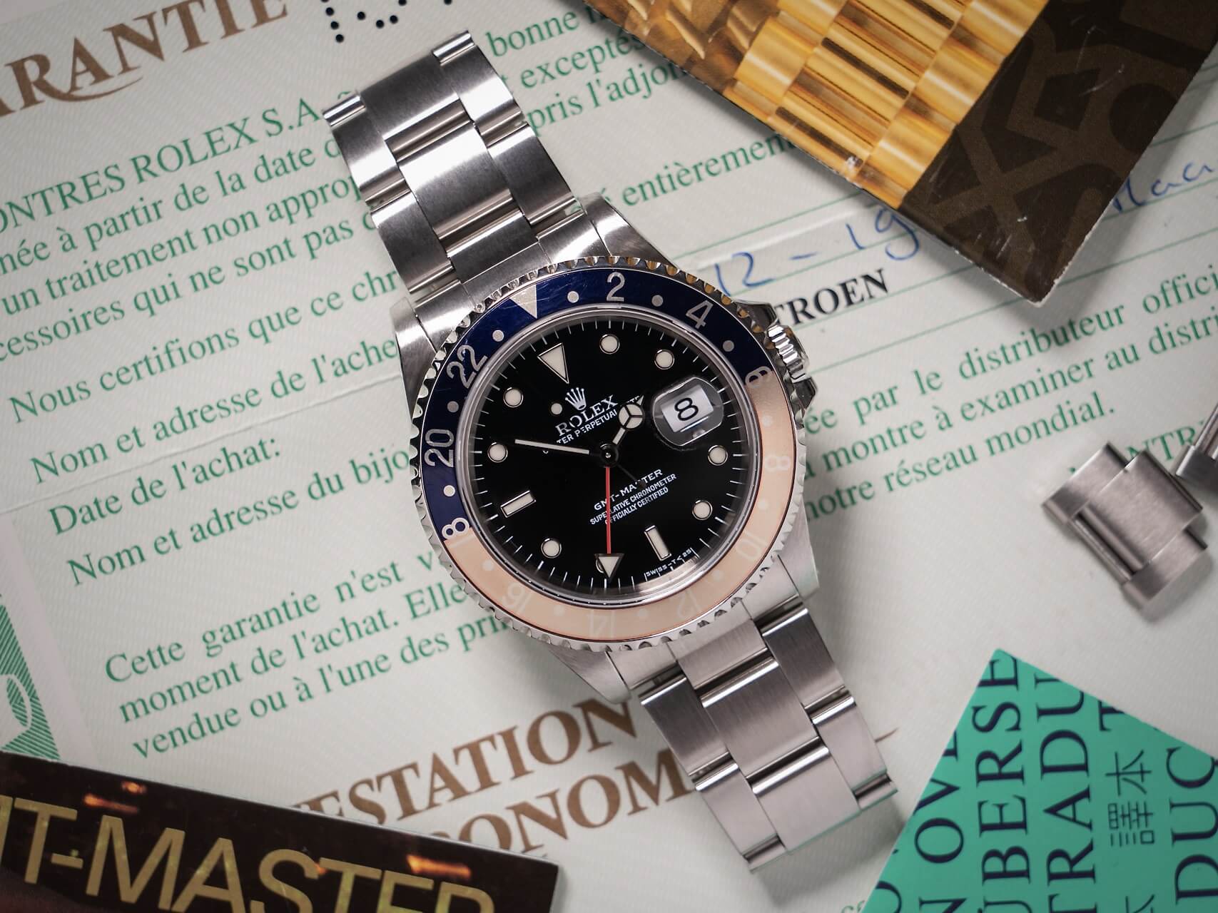 Rolex GMT-Master 16700 B&P