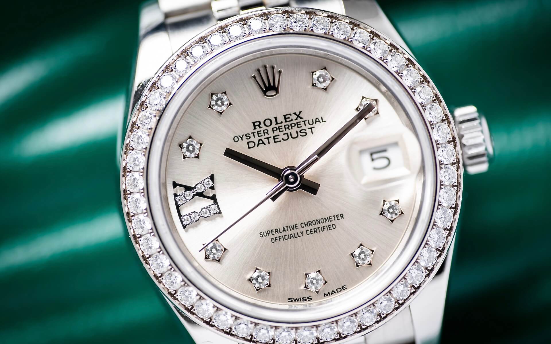 ROLEX  LADY-DATEJUST REF. 279384RBR B&P