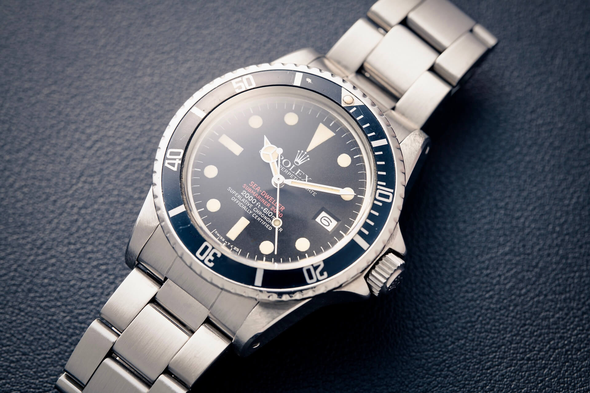 Rolex Double Red Sea-Dweller MK4 Transitional B&P