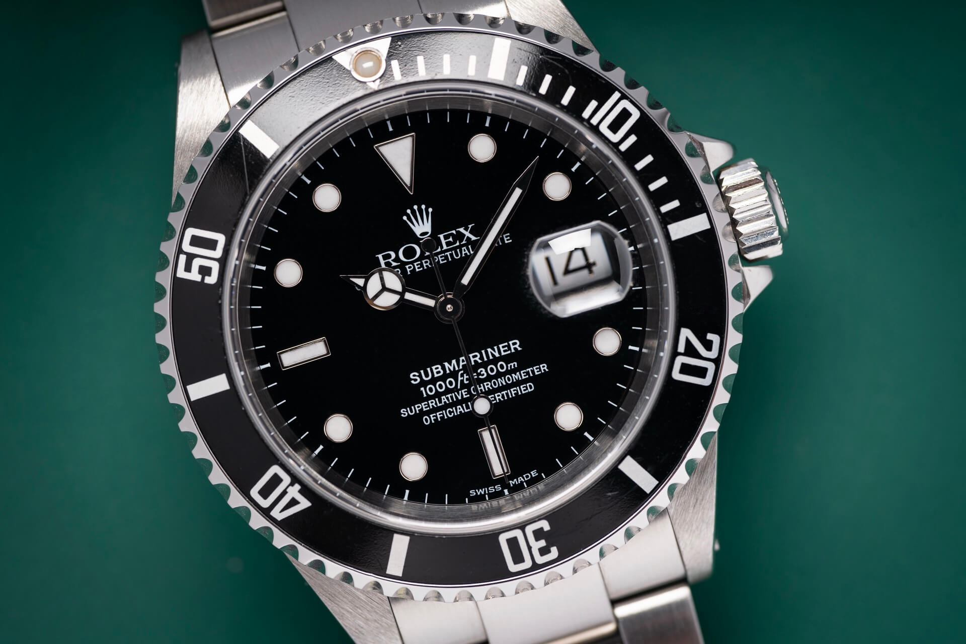 Rolex 16610 Submariner Pinholes/SEL