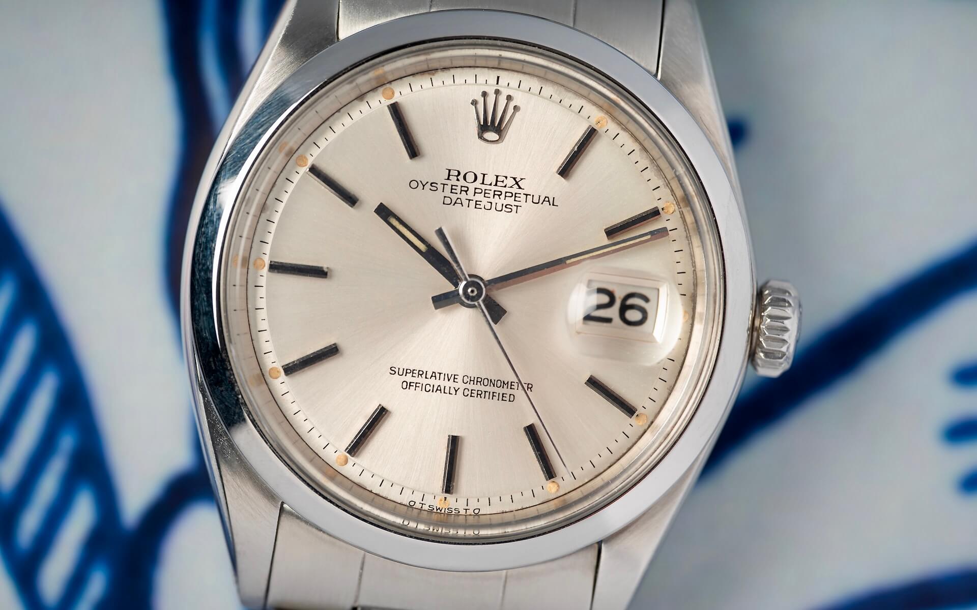 Rolex 1600 DATEJUST CHAMPAGNE SIGMA