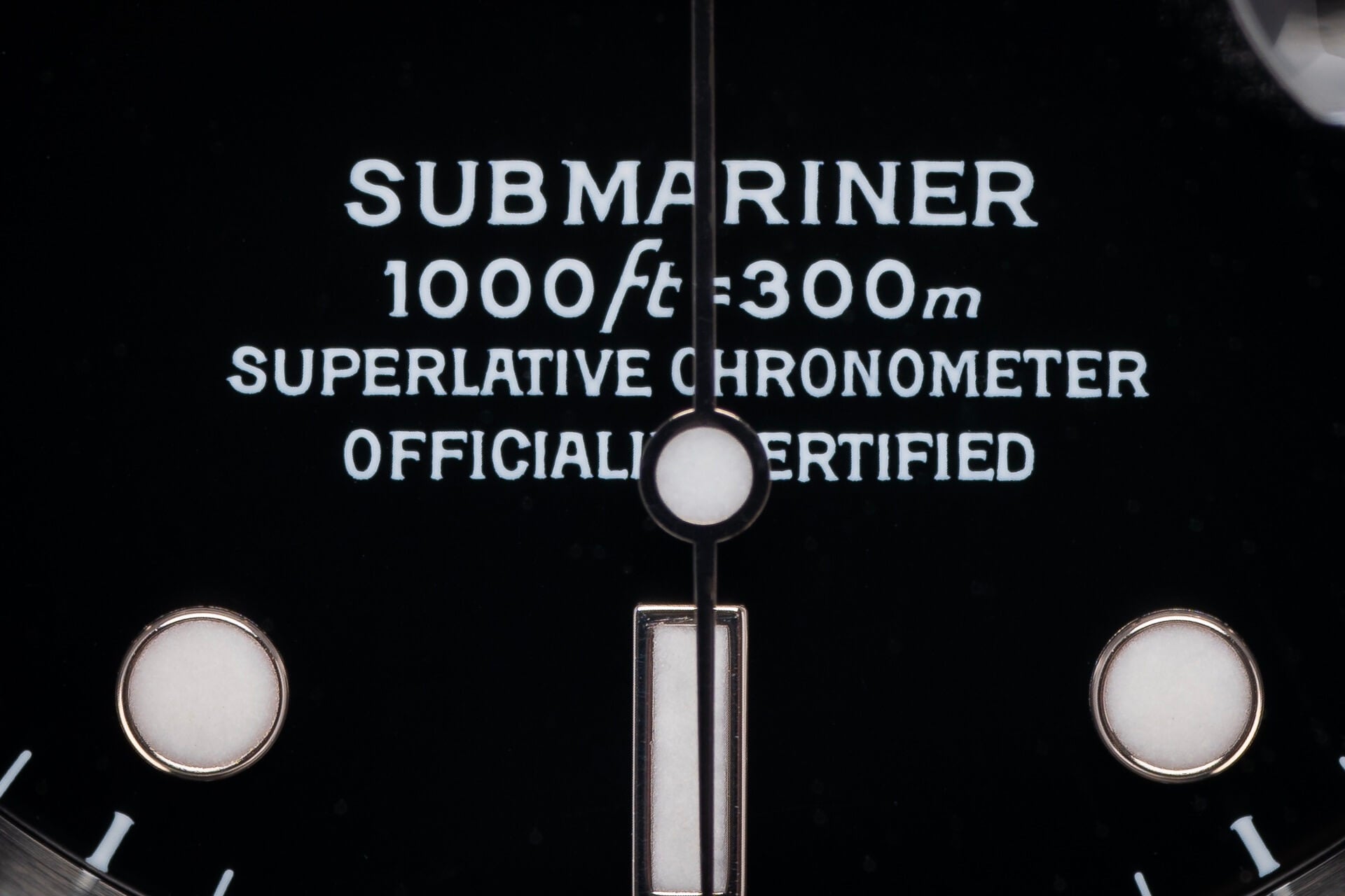 Rolex 16610 Submariner Pinholes/SEL