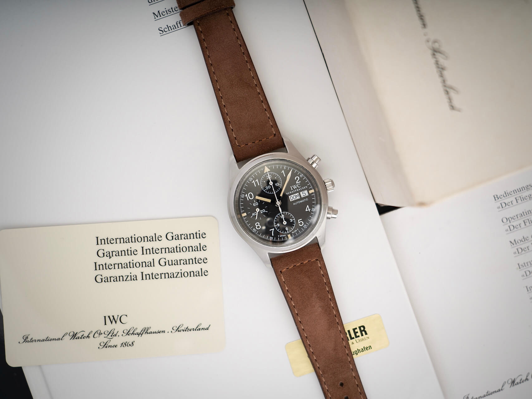 IWC Flieger Chronograph Ref. 3706