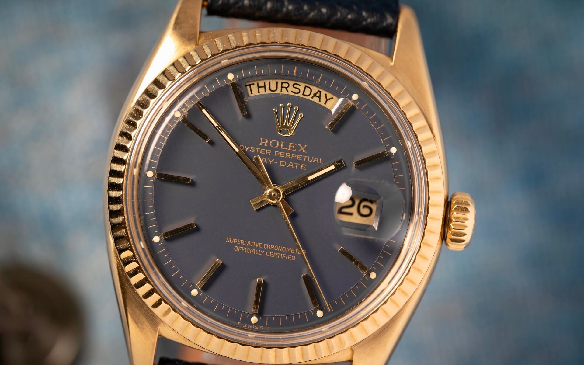 Rolex 1803 Day-Date ‘Blue Magic’