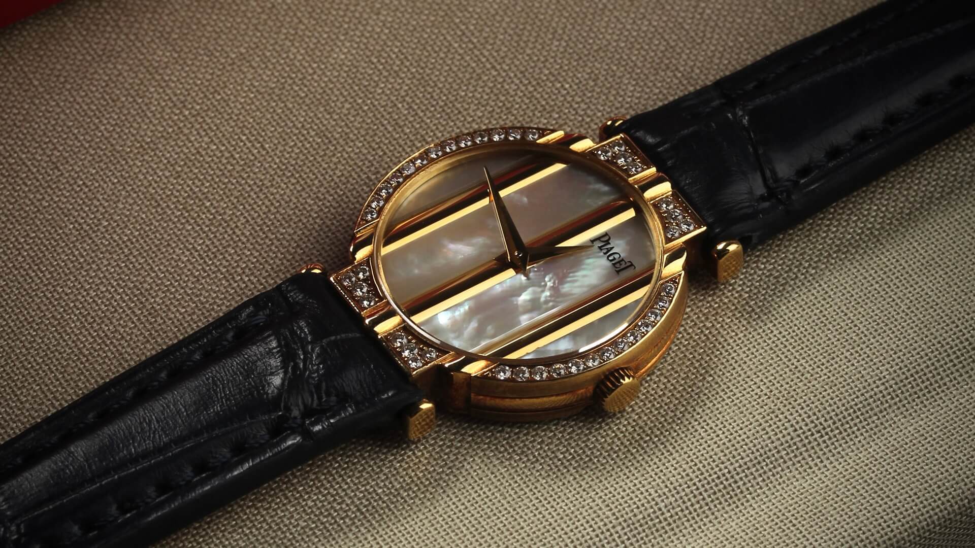 Piaget Polo Ref. 8673 MOP Dial, Diamond-set