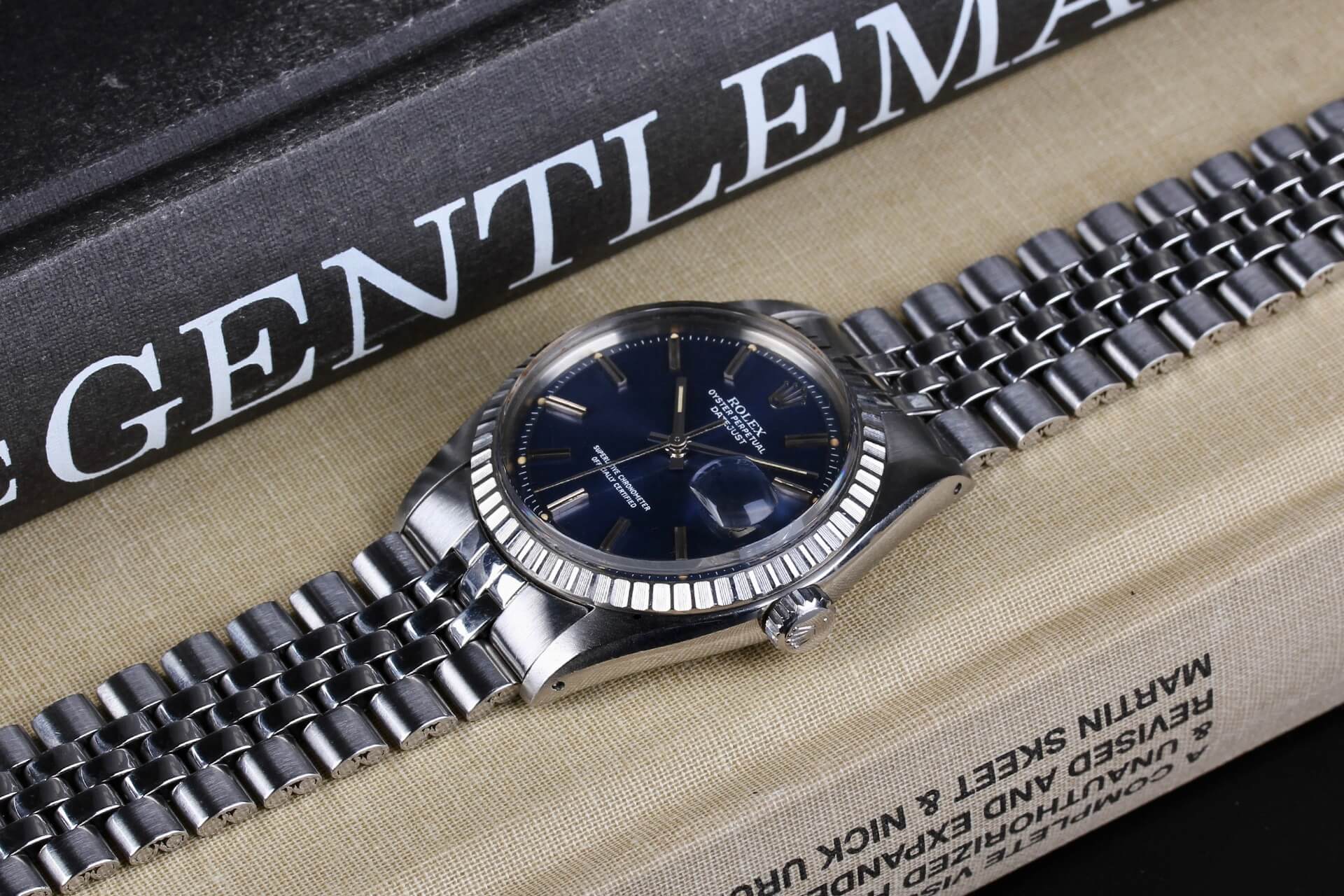 Rolex Datejust 1603 'Matte Blue'