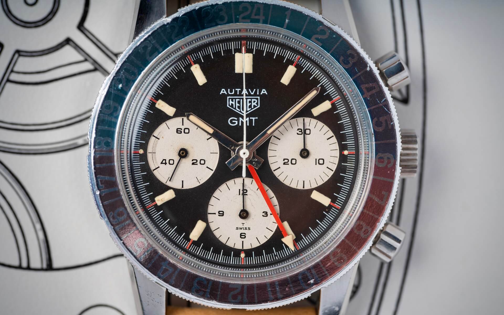 Heuer Autavia GMT 2446c