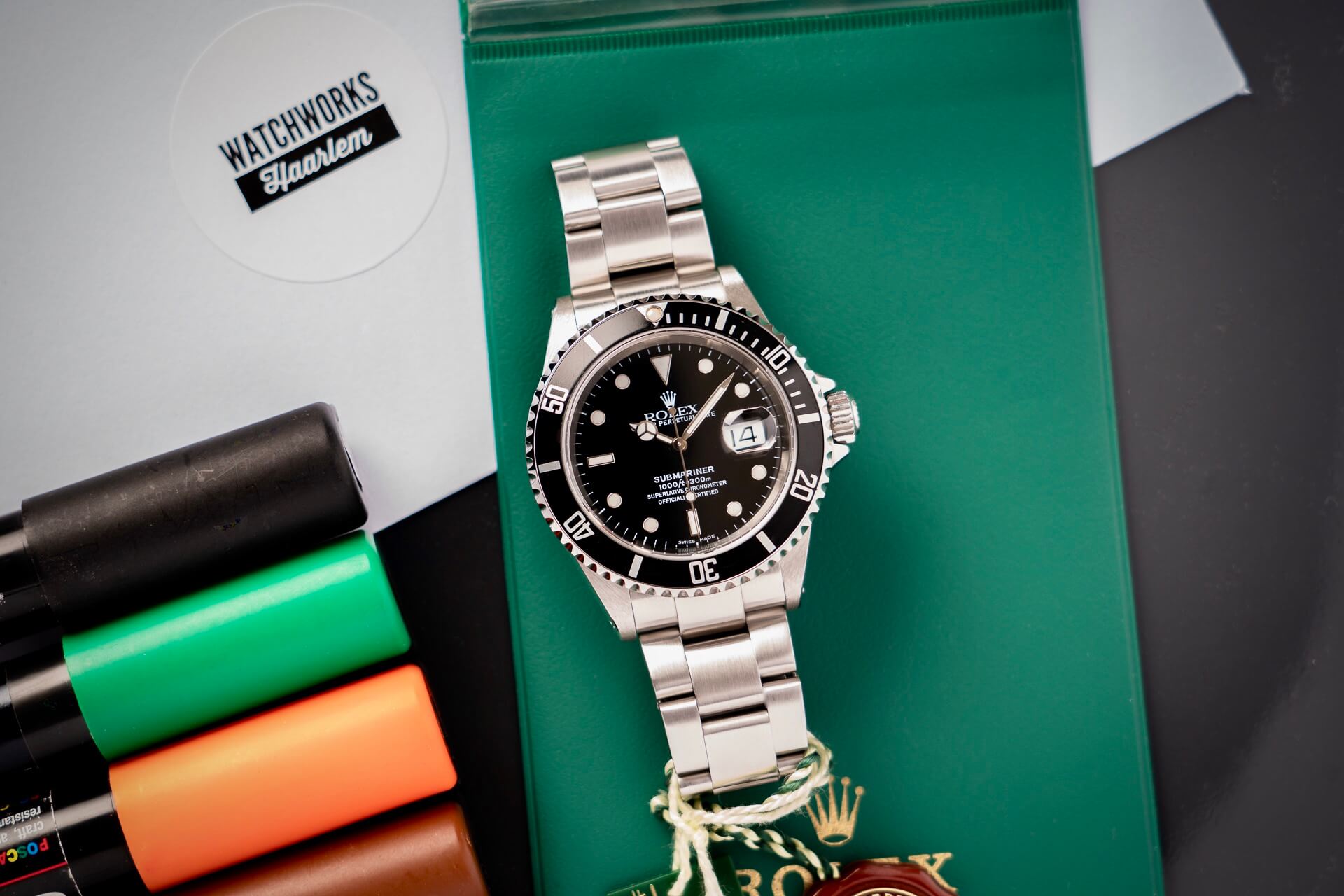 Rolex 16610 Submariner Pinholes/SEL