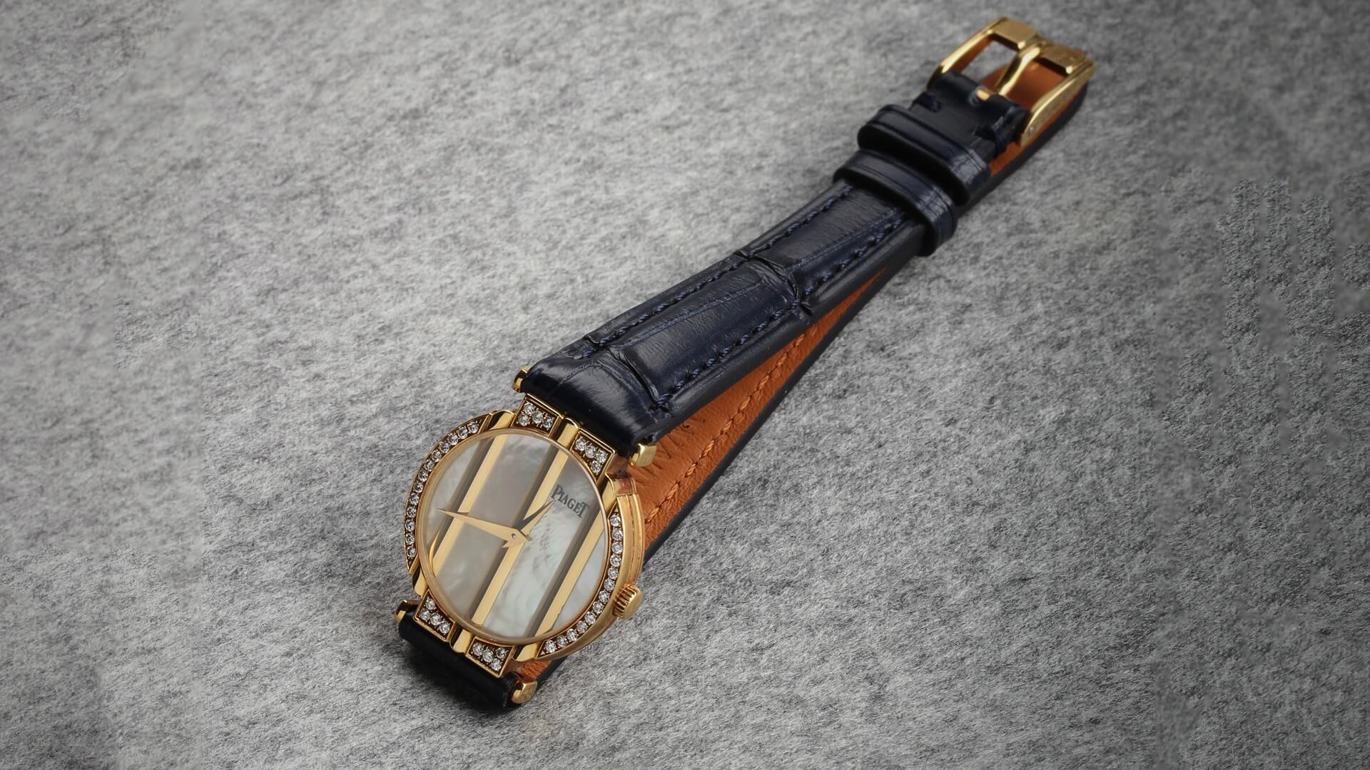 Piaget Polo Ref. 8673 MOP Dial, Diamond-set